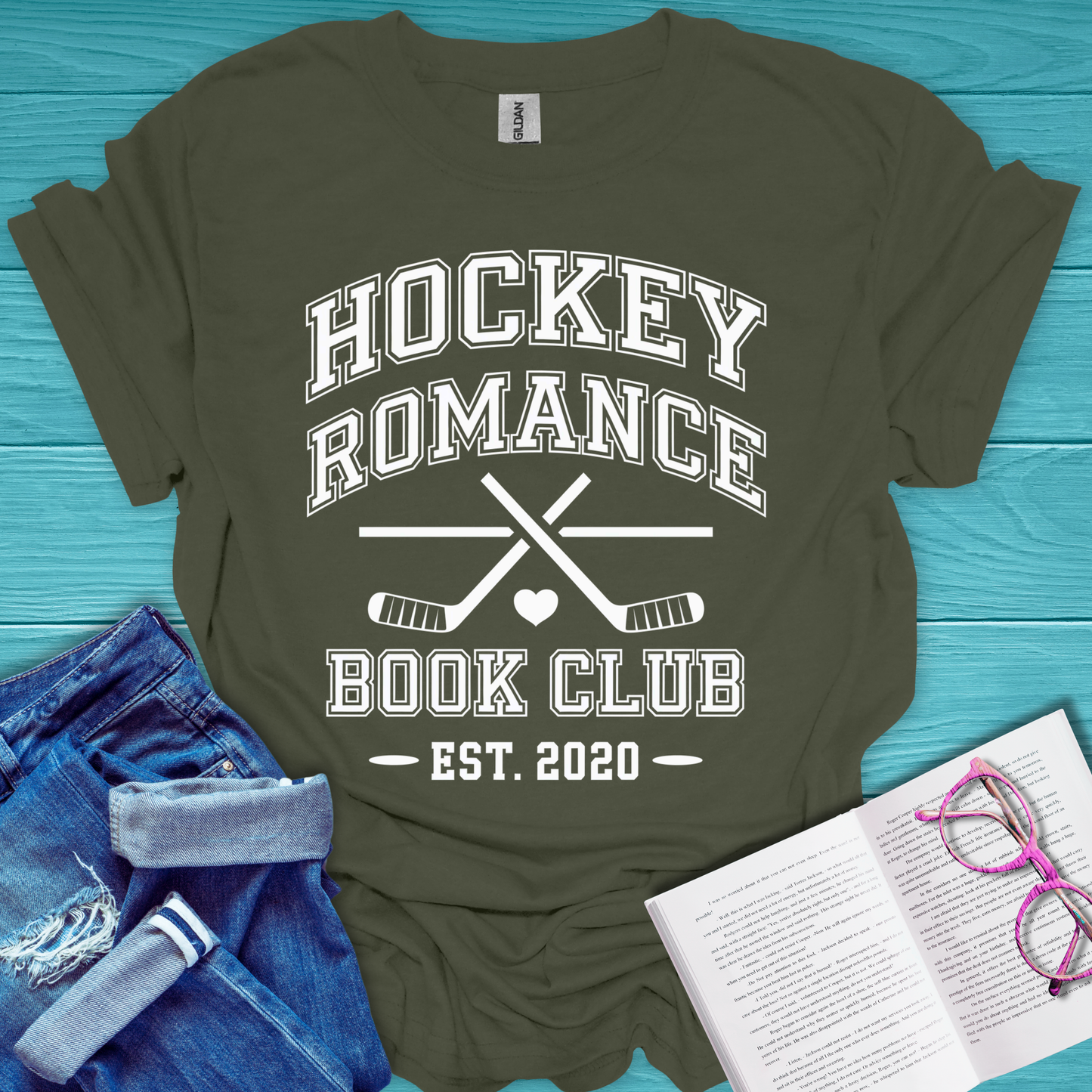Hockey Romance Book Club T-Shirt