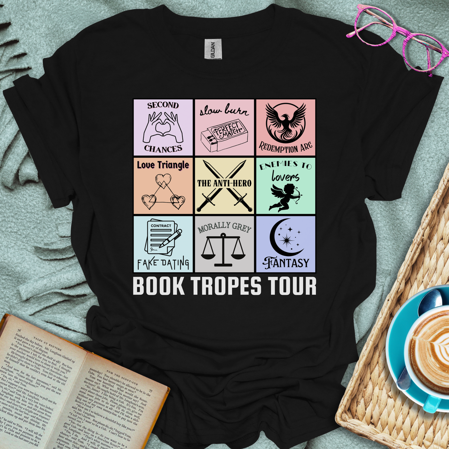 Book Tropes World Tour T-Shirt