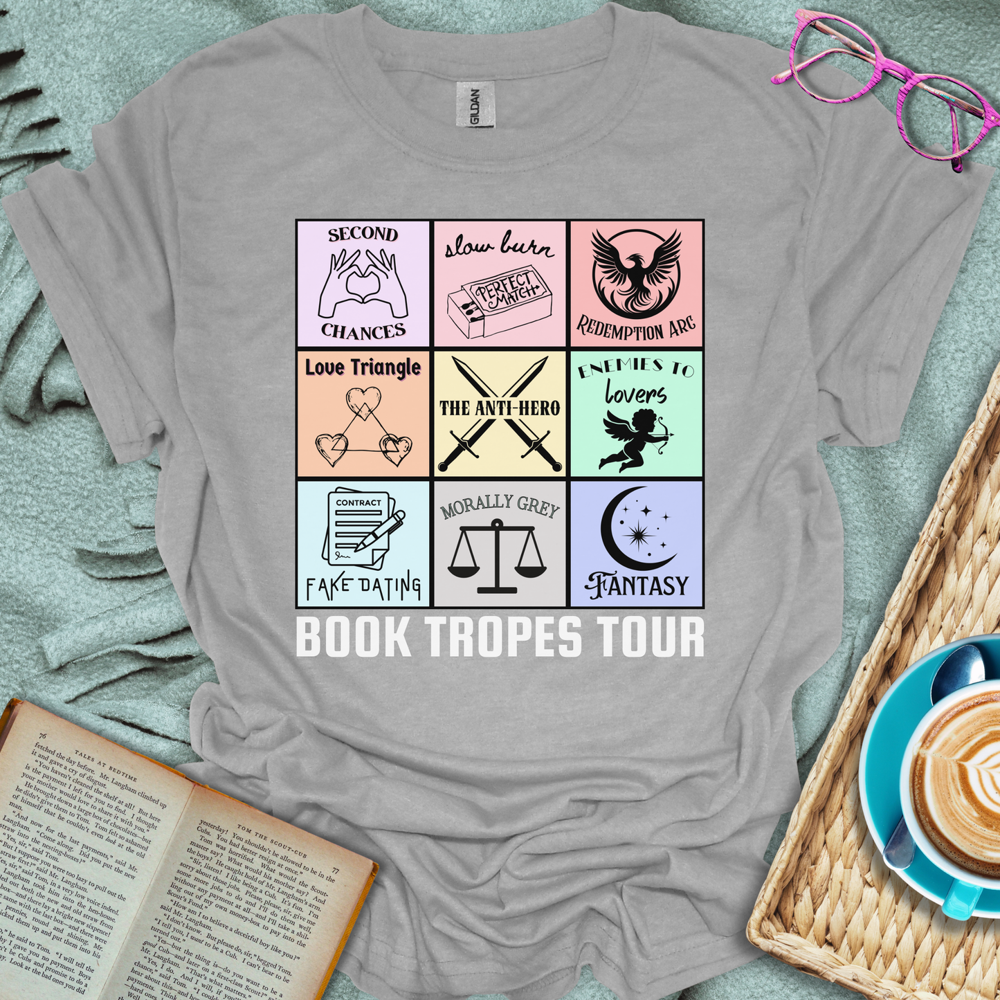 Book Tropes World Tour T-Shirt