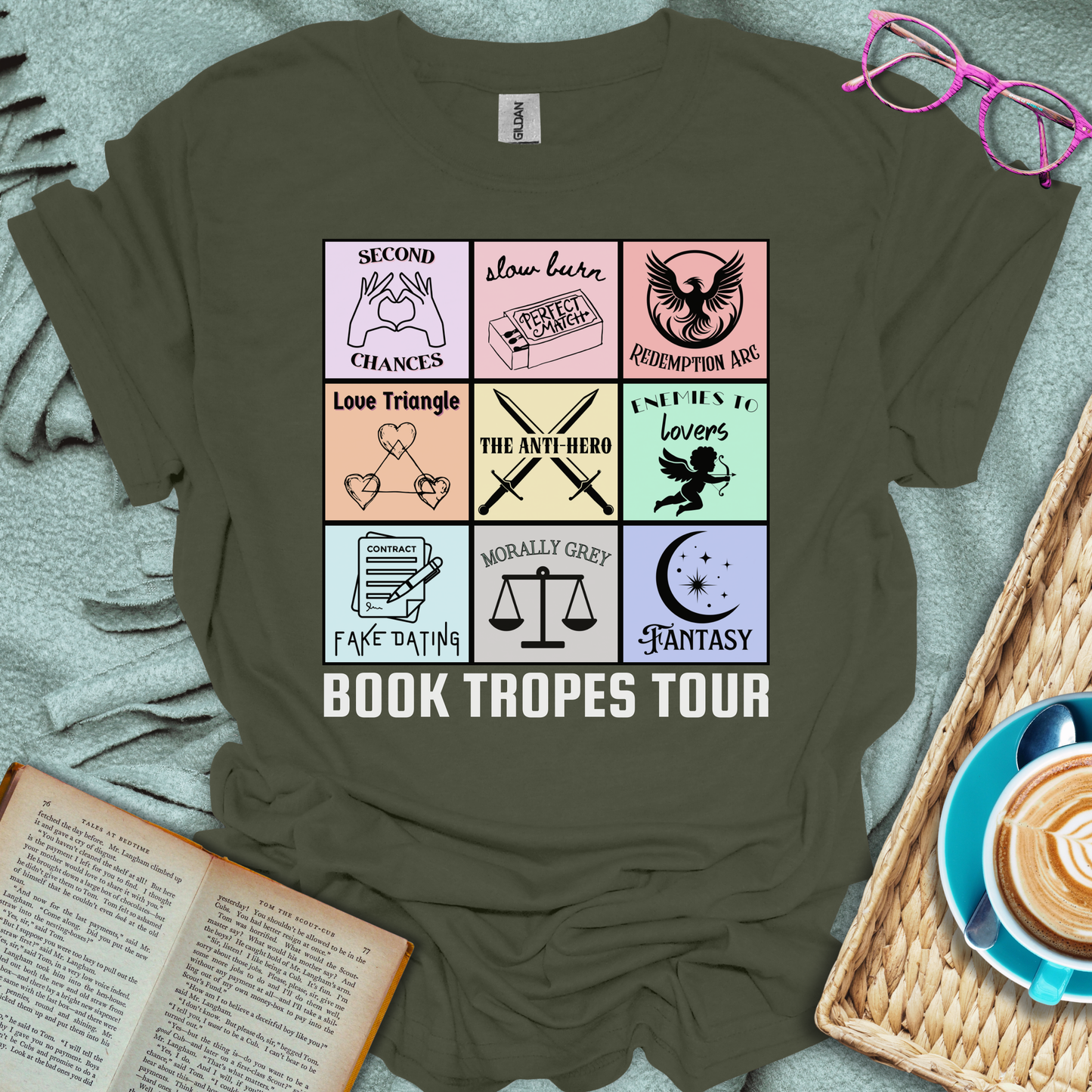 Book Tropes World Tour T-Shirt