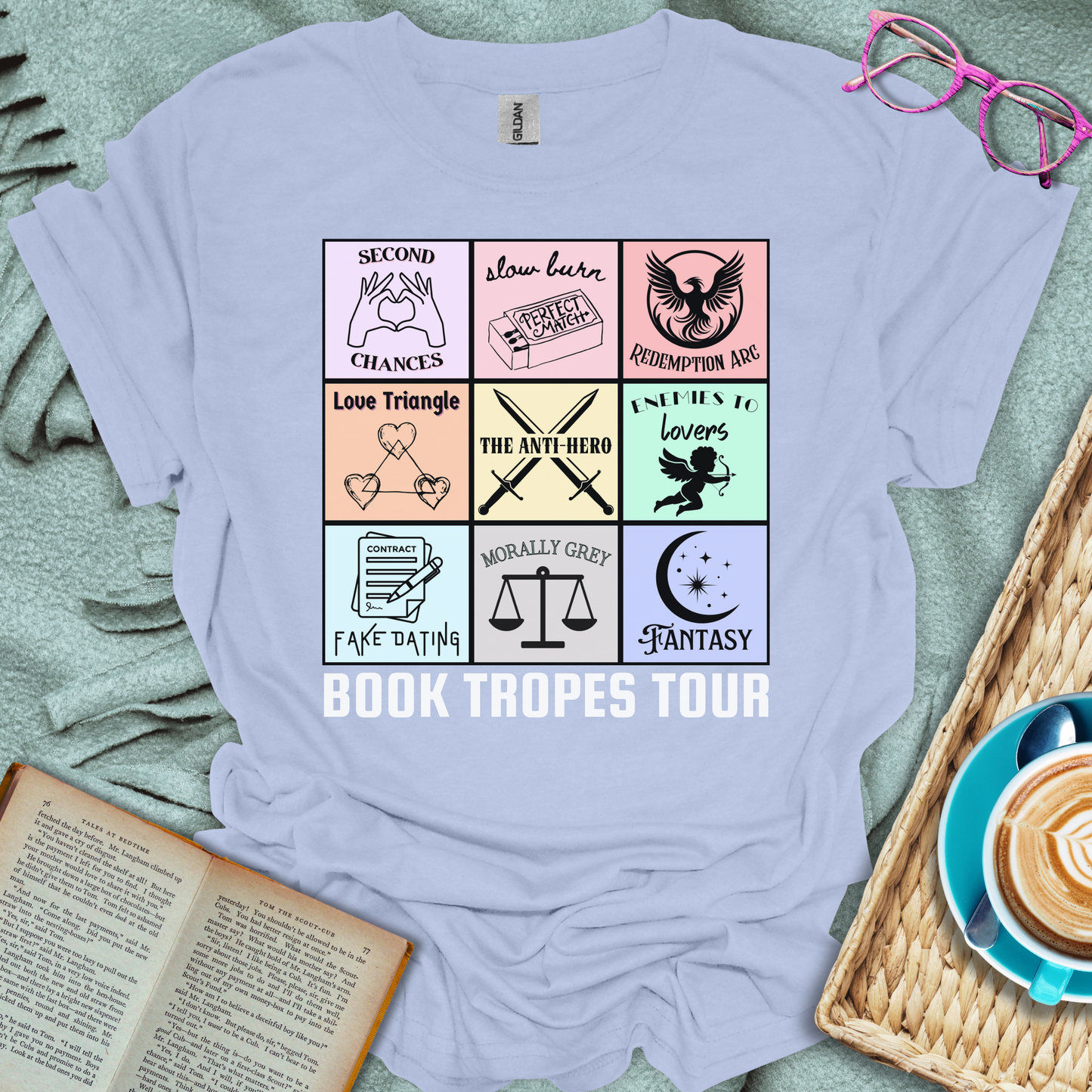 Book Tropes World Tour T-Shirt