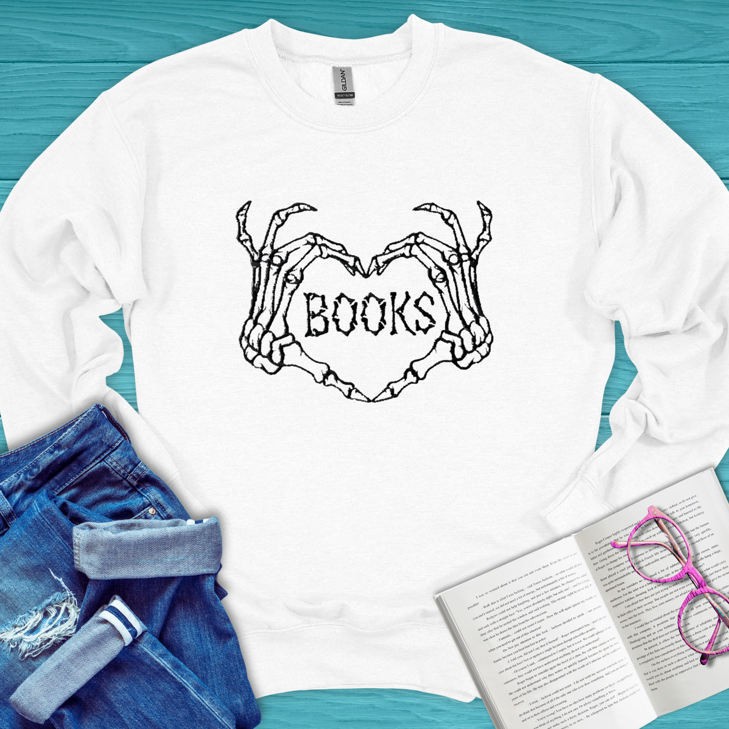 Spooky Book Love Sweatshirt