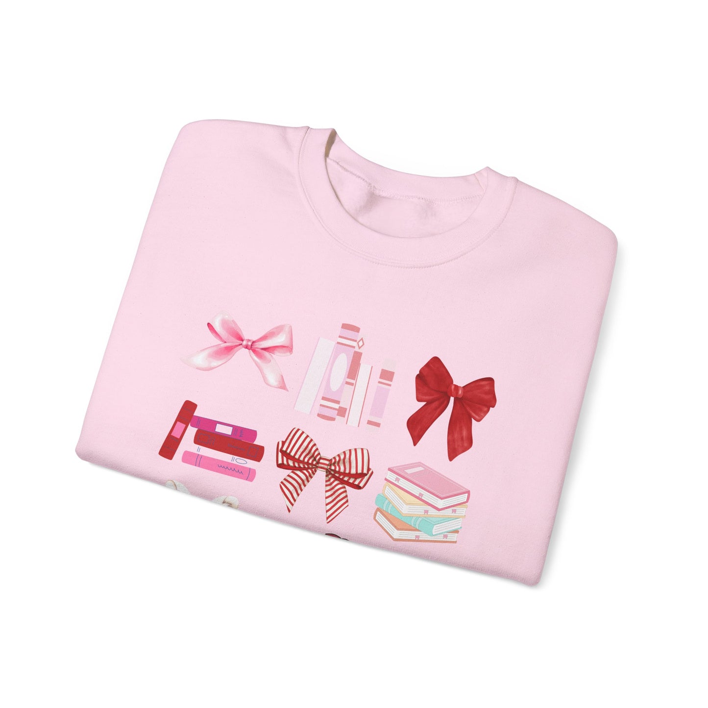 Coquette & Books Pink Sweatshirt