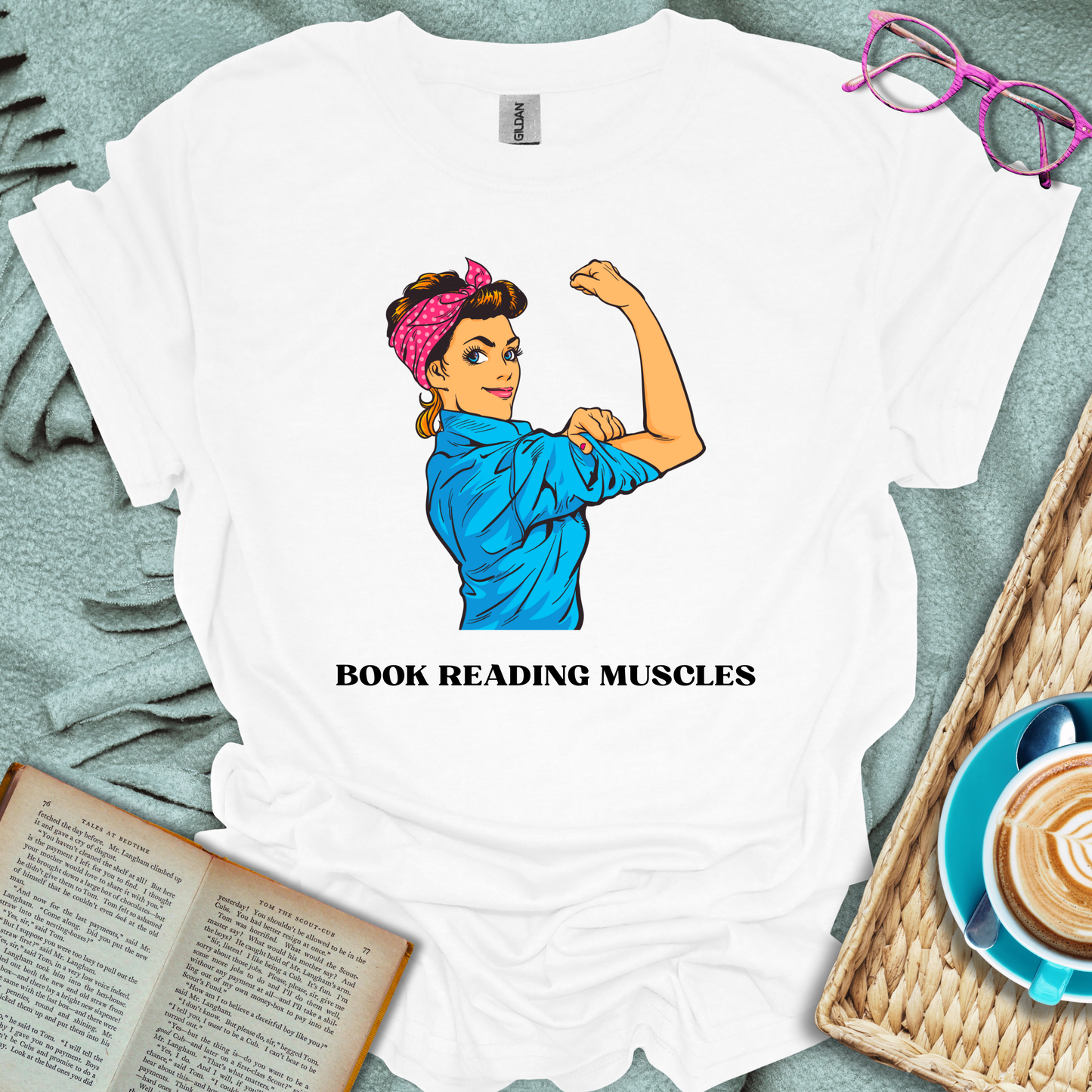 Book Muscles T-Shirt