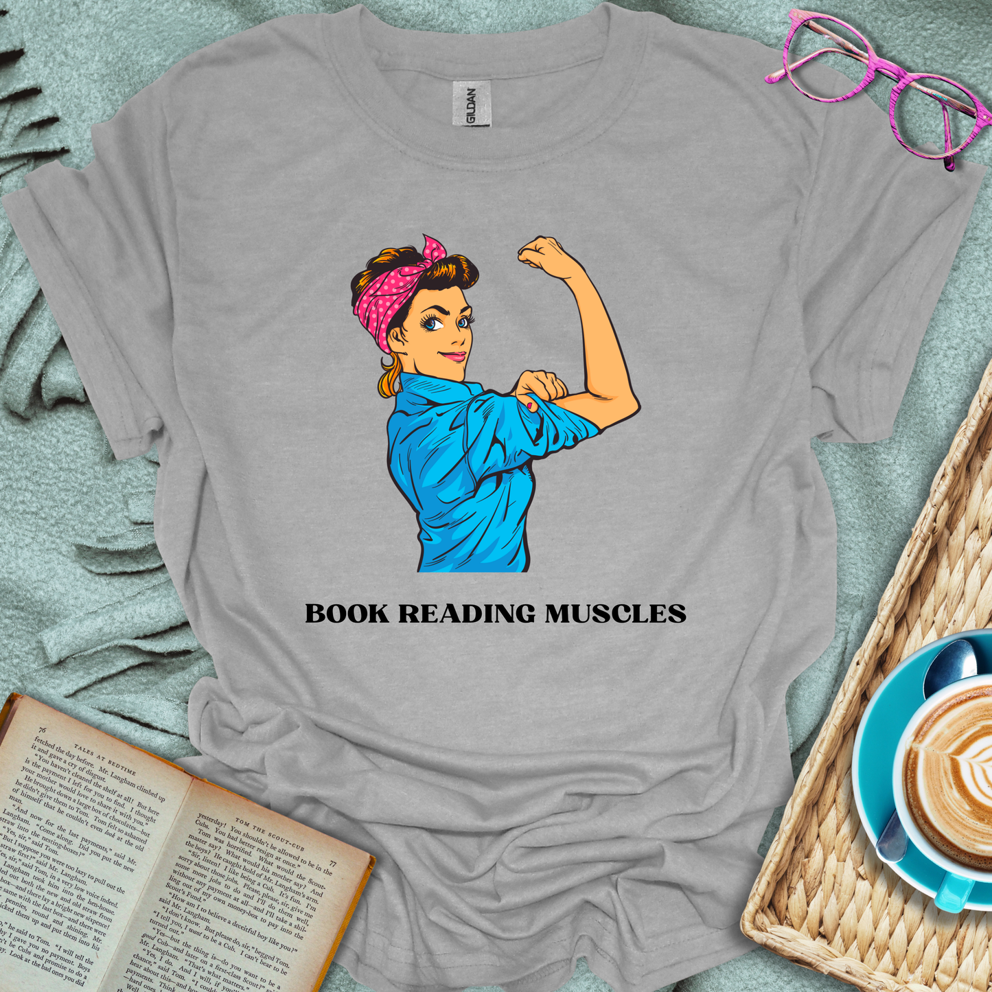 Book Muscles T-Shirt