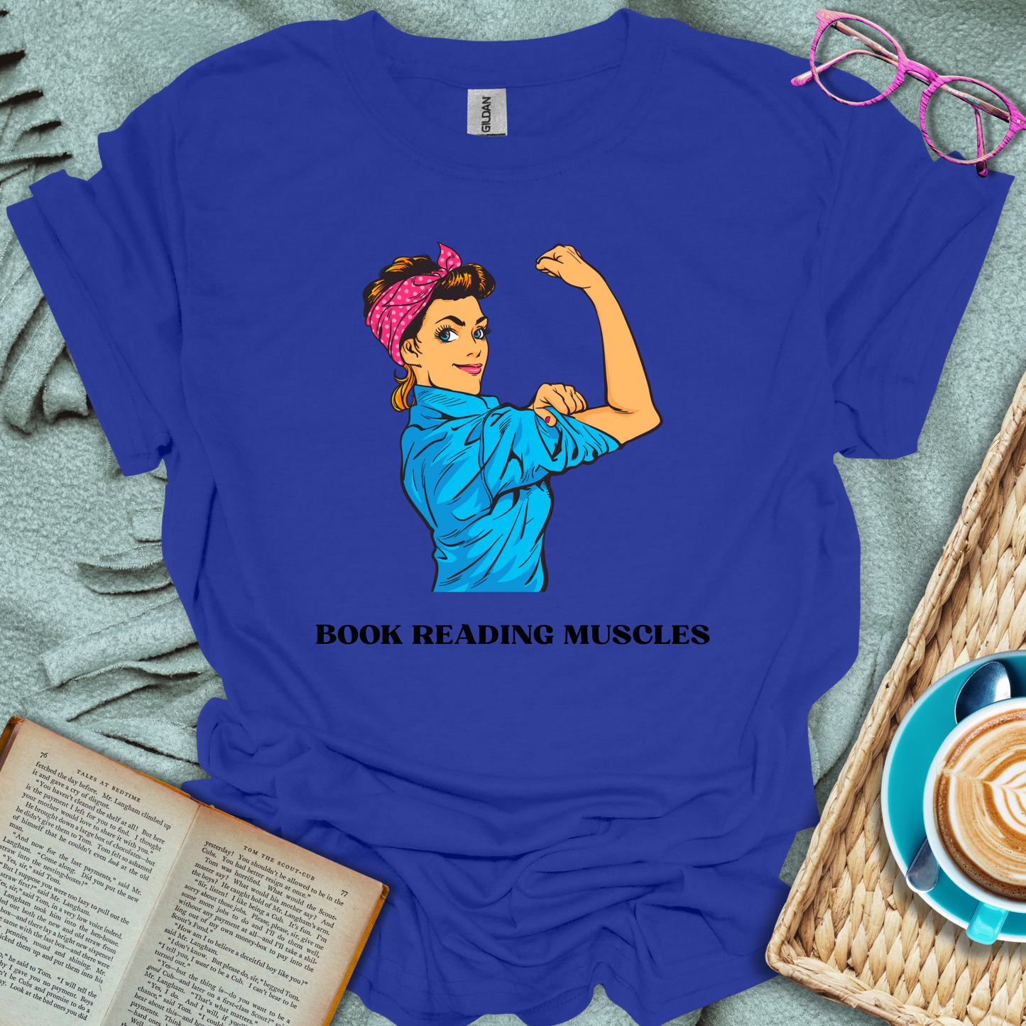 Book Muscles T-Shirt