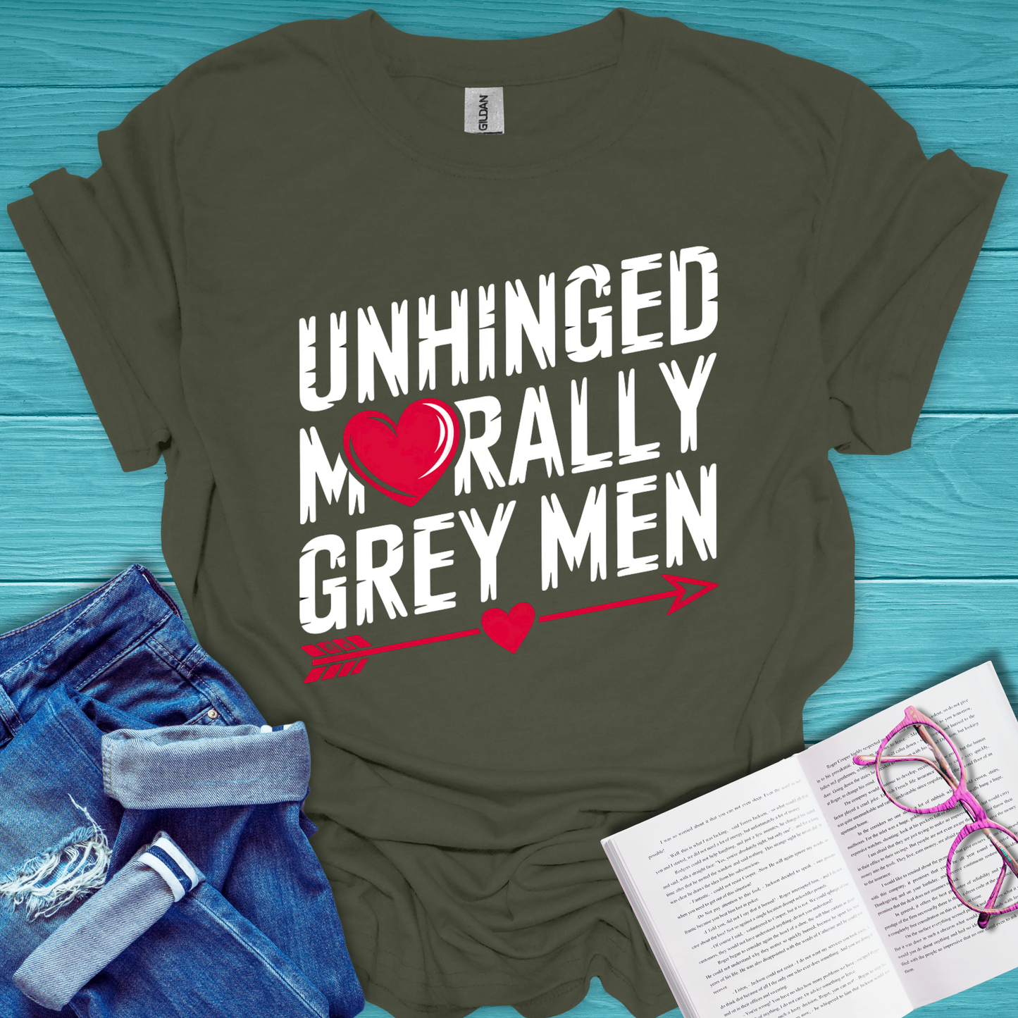 Unhinged Morally Grey T-Shirt