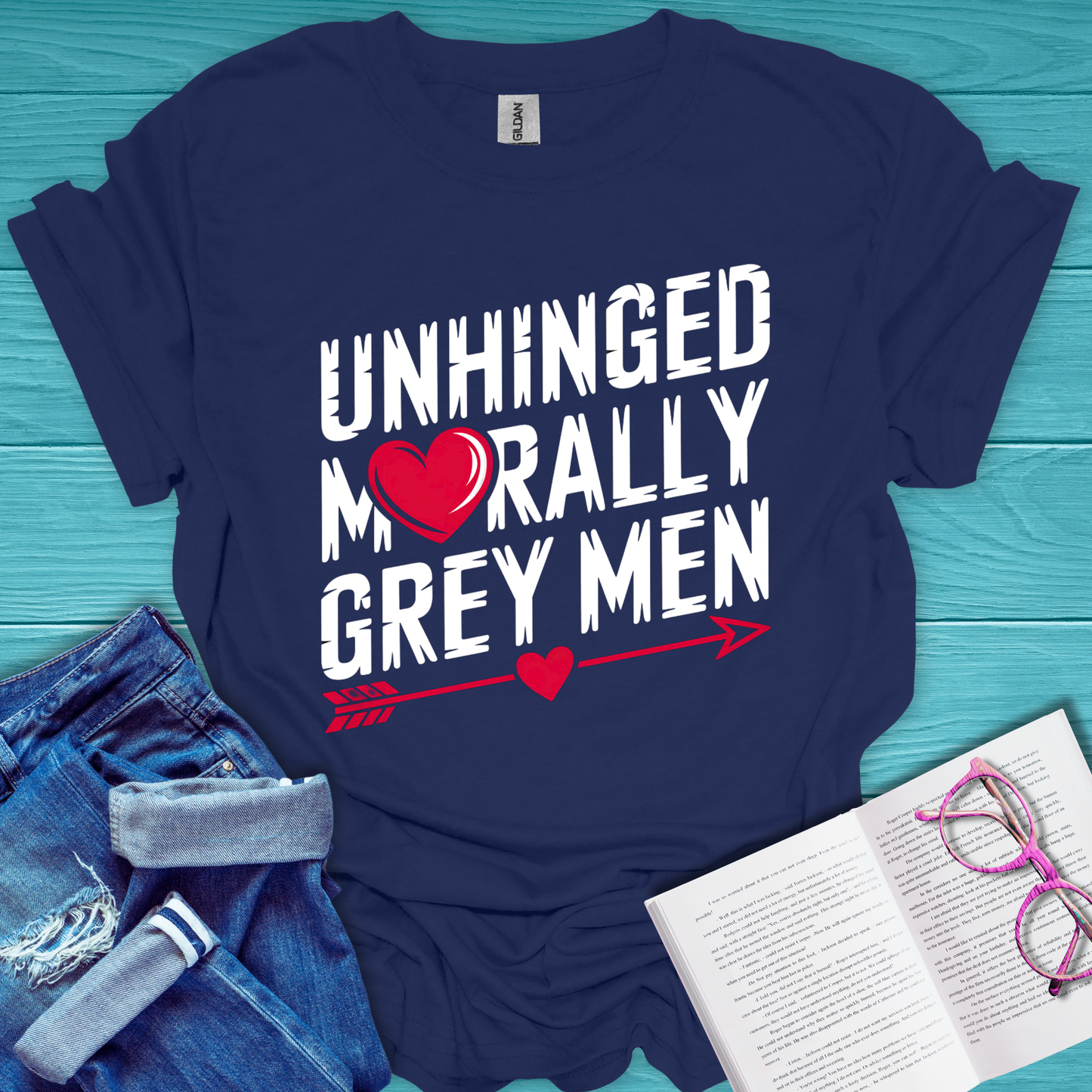 Unhinged Morally Grey T-Shirt