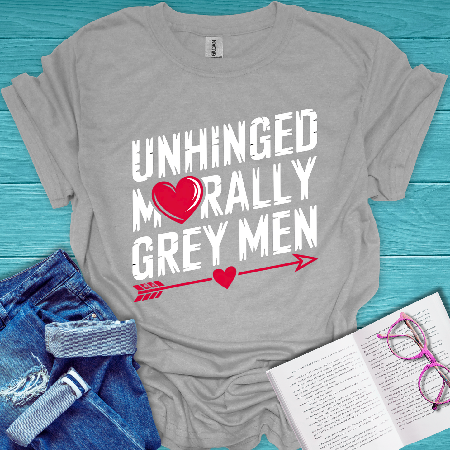 Unhinged Morally Grey T-Shirt