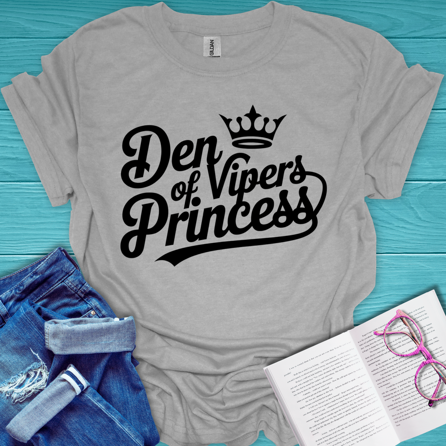 Den Of Vipers Princess T-Shirt