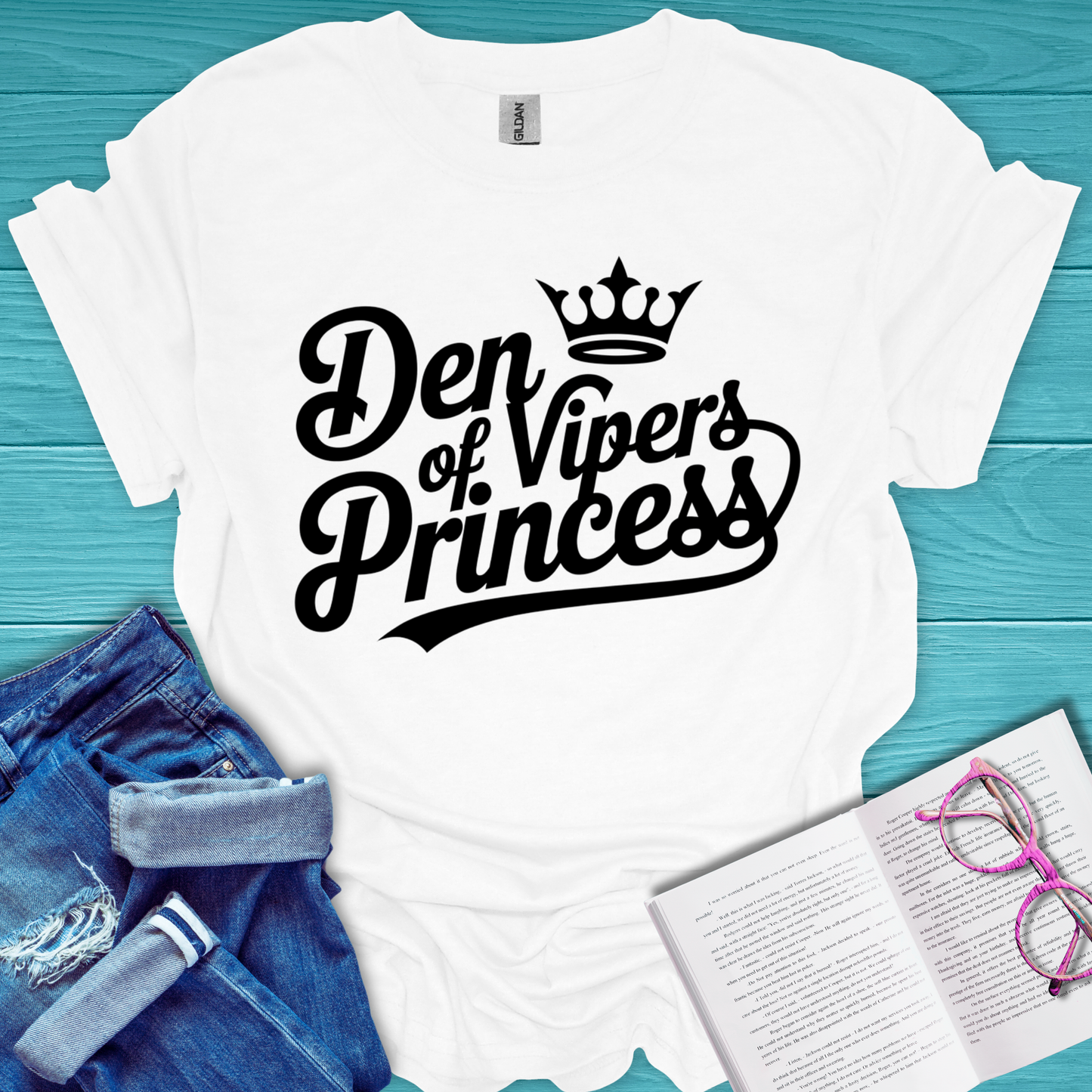 Den Of Vipers Princess T-Shirt