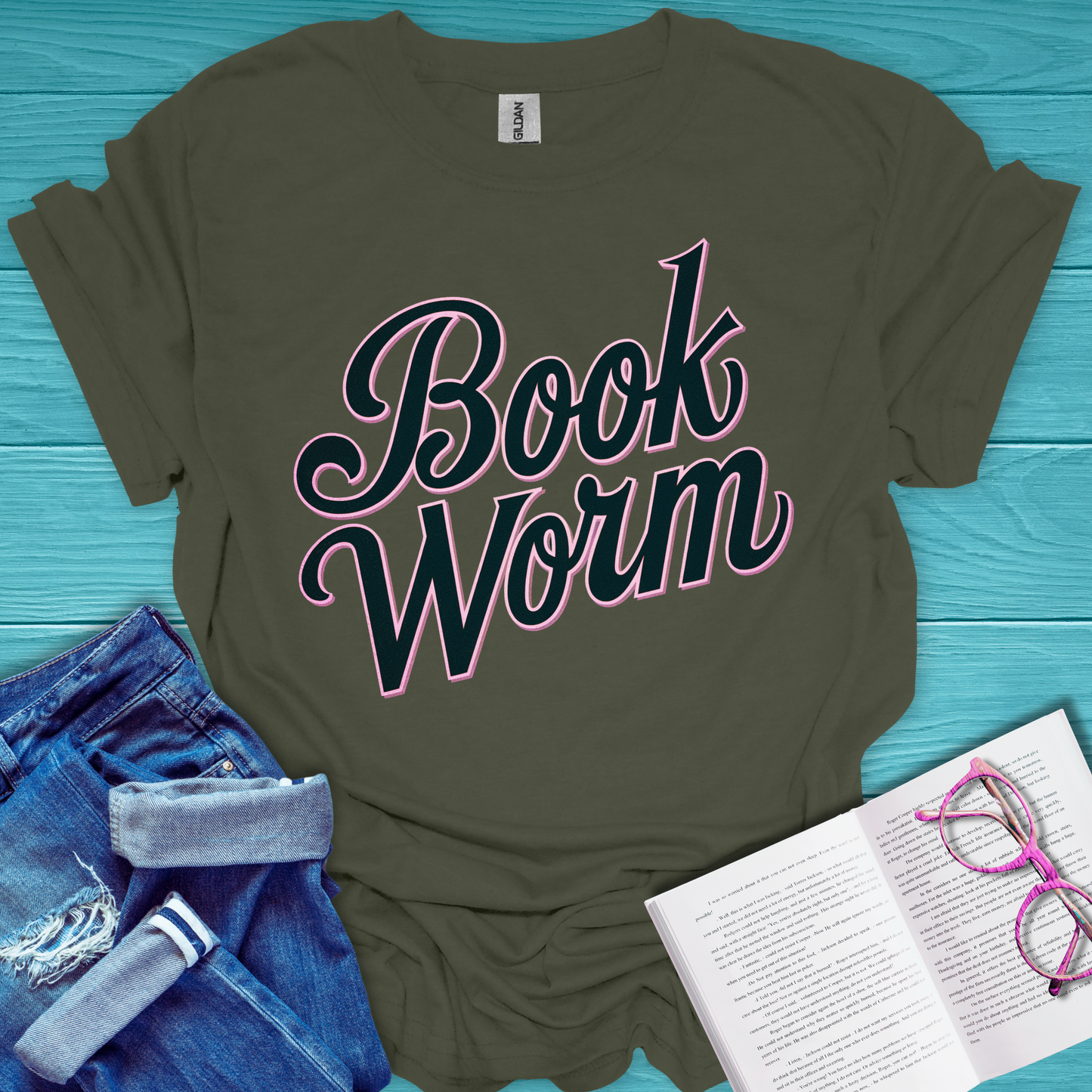 Book Worm T-Shirt