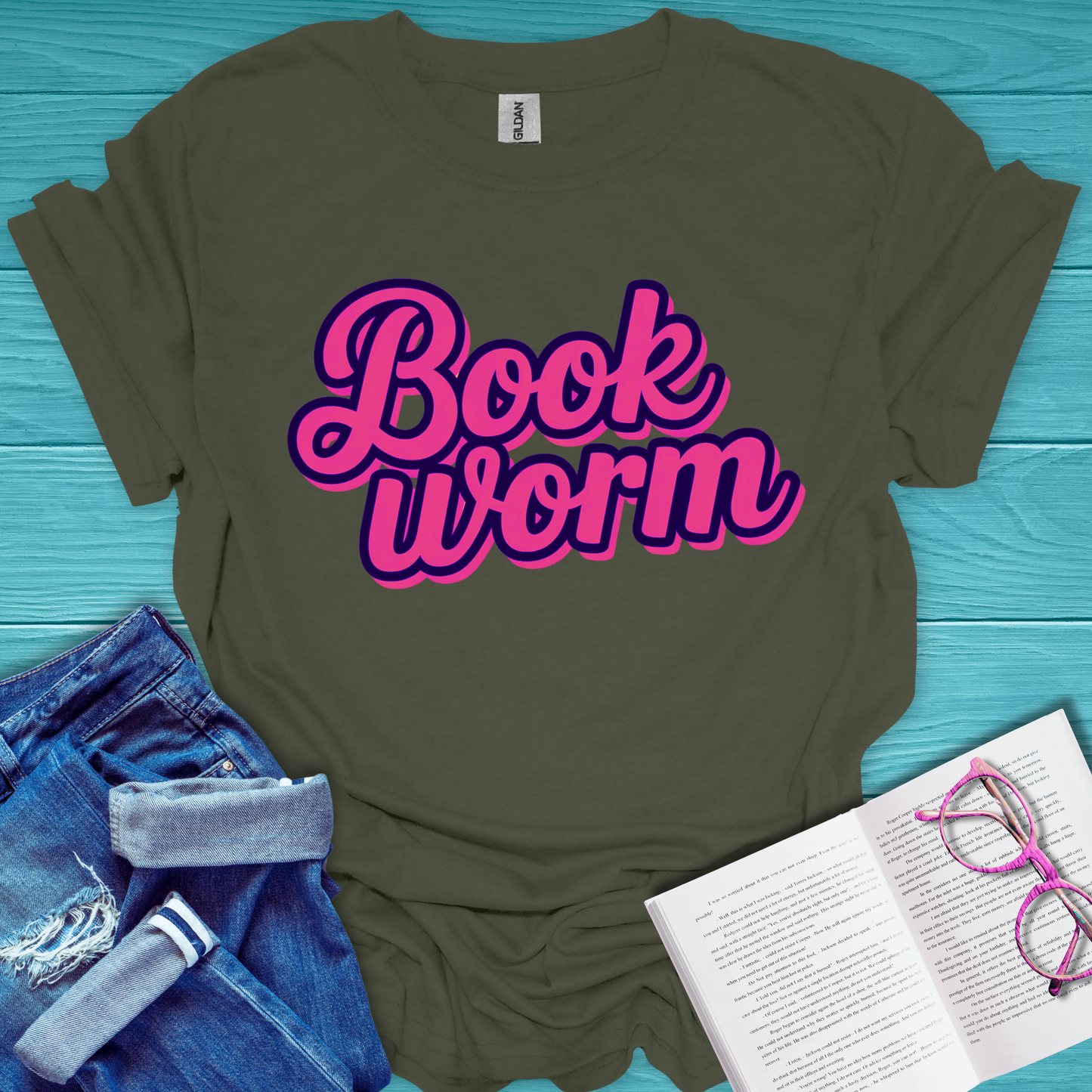 Book Worm T-Shirt