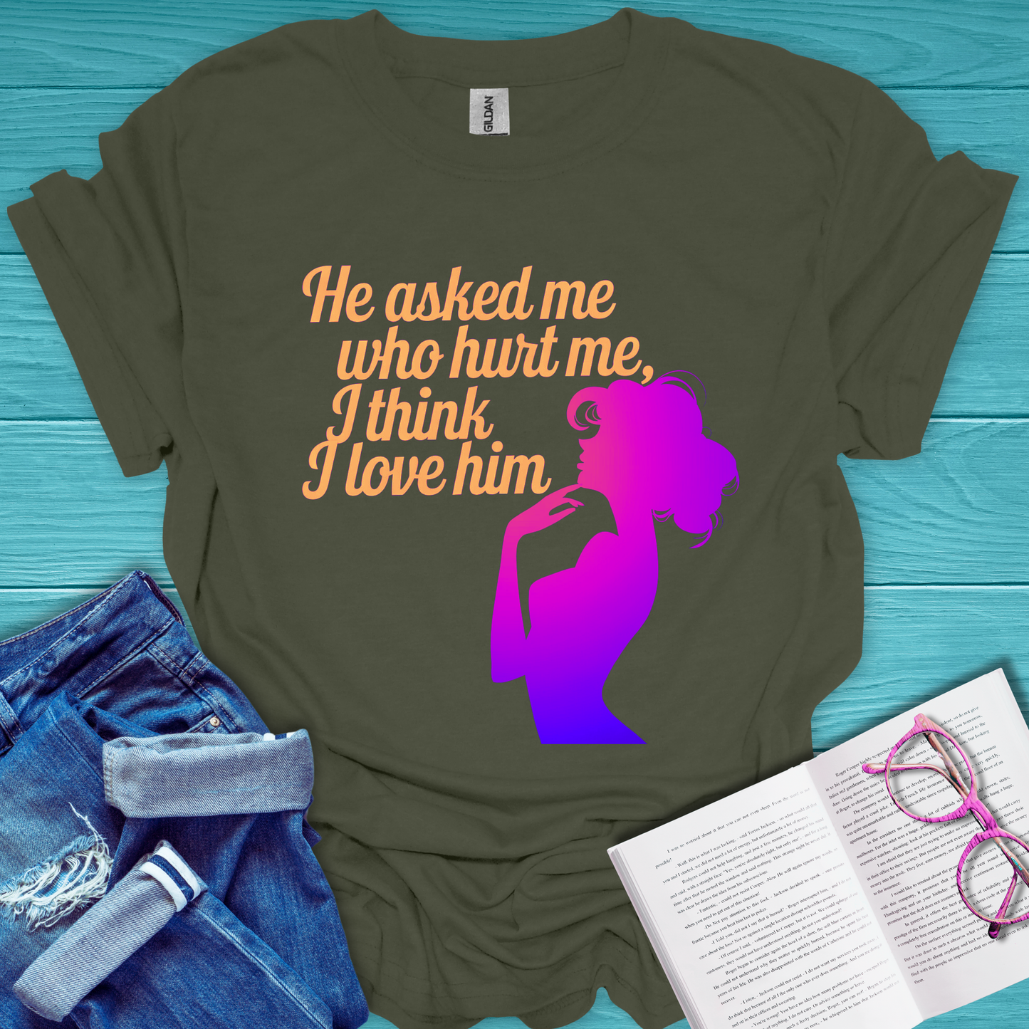 I Love Him T-Shirt