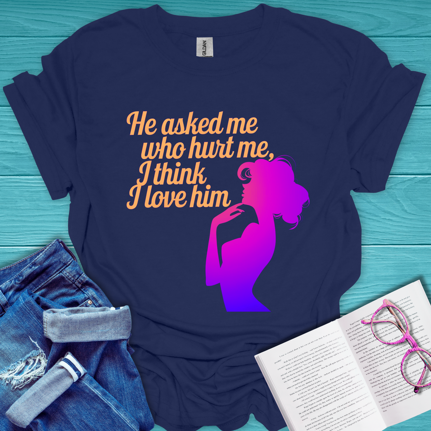 I Love Him T-Shirt