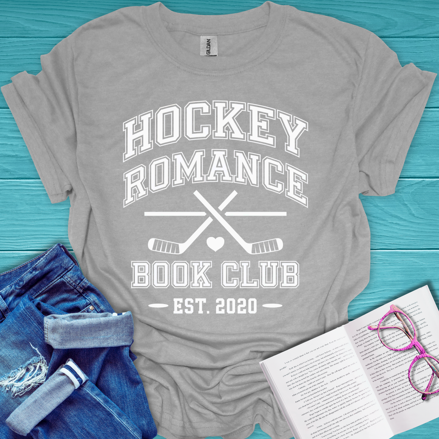 Hockey Romance Book Club T-Shirt