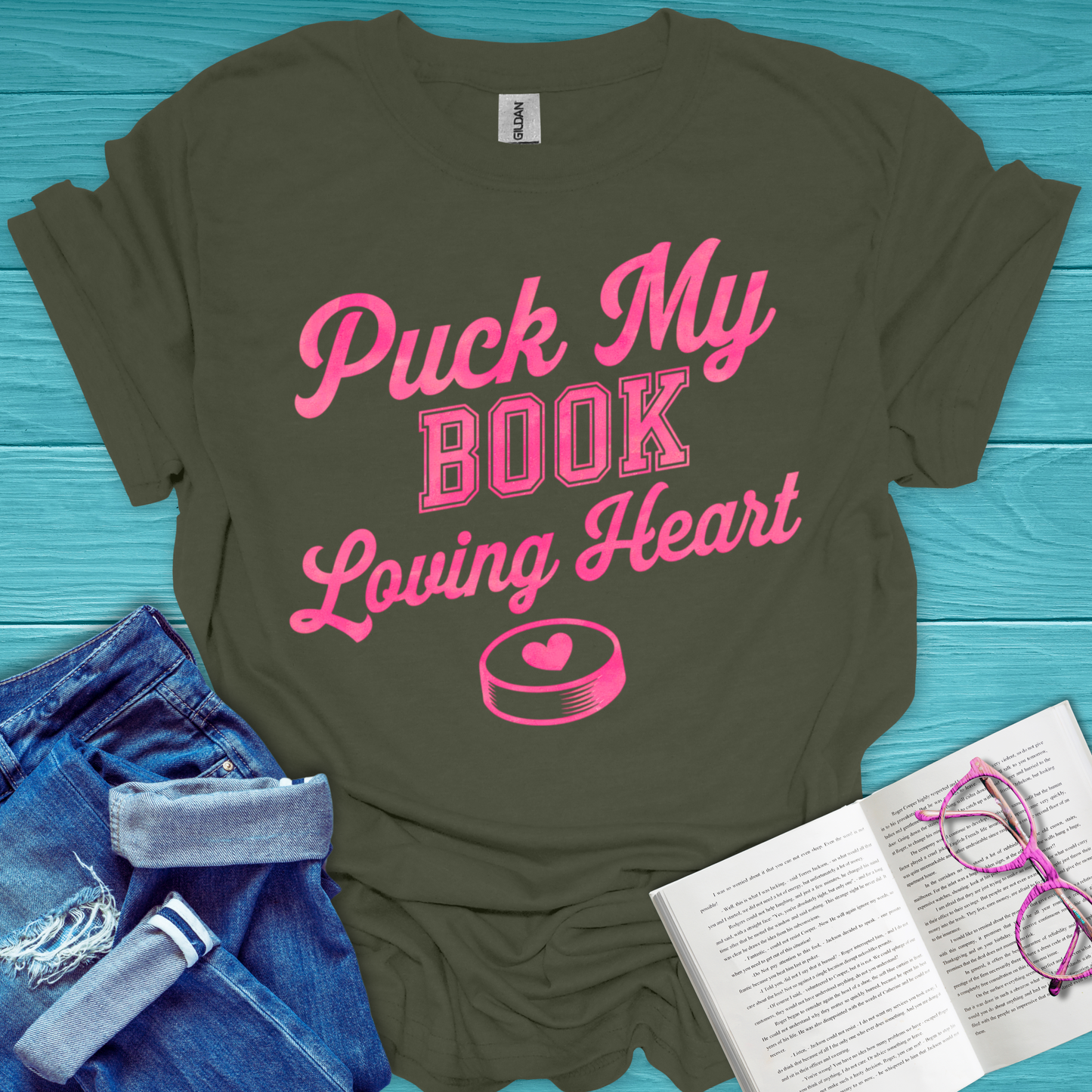 Puck My Book T-Shirt