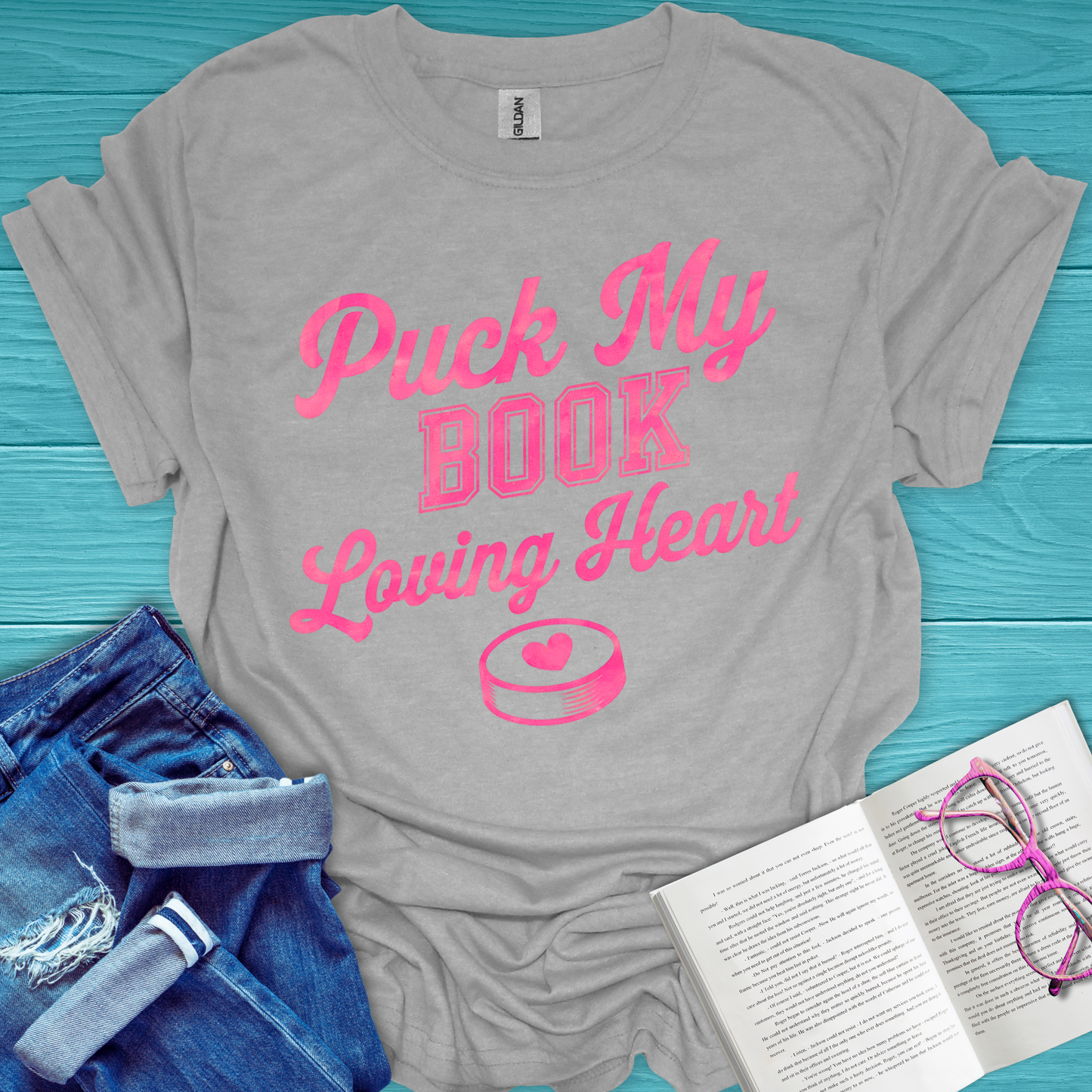 Puck My Book T-Shirt