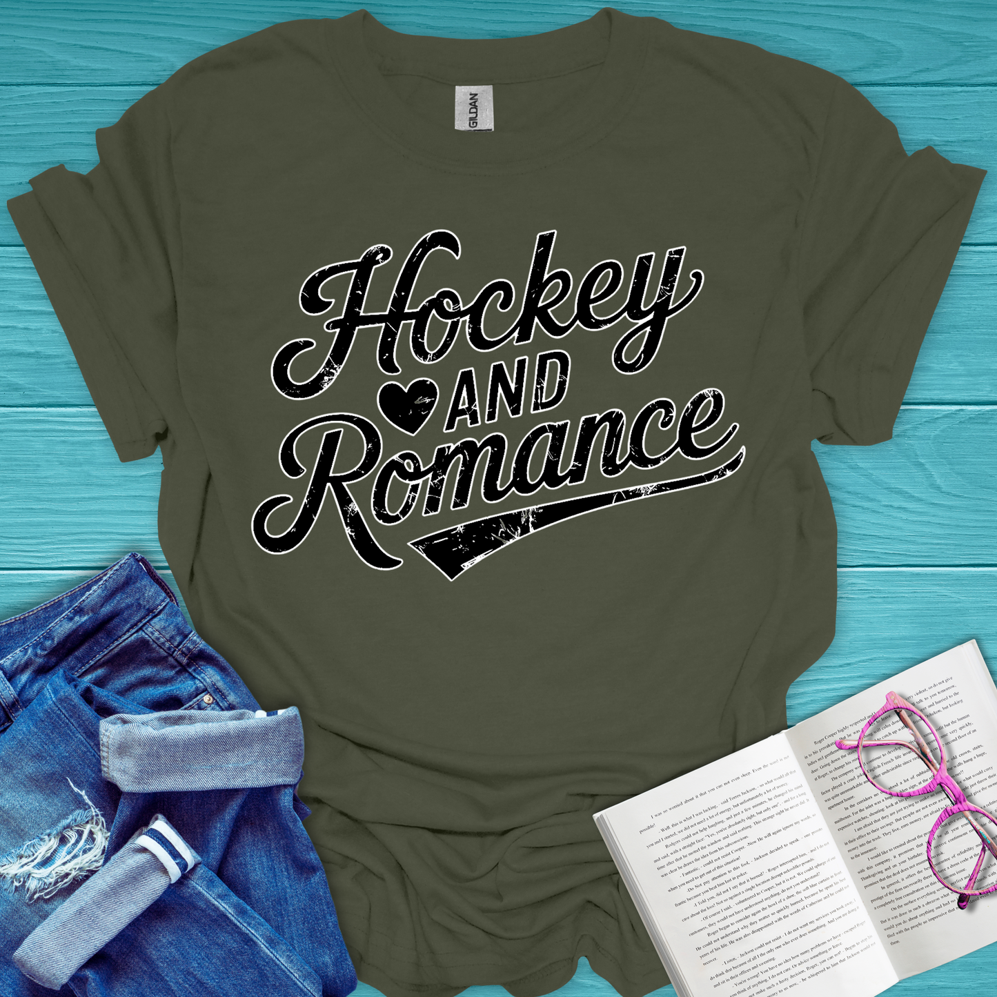 Hockey Romance T-Shirt