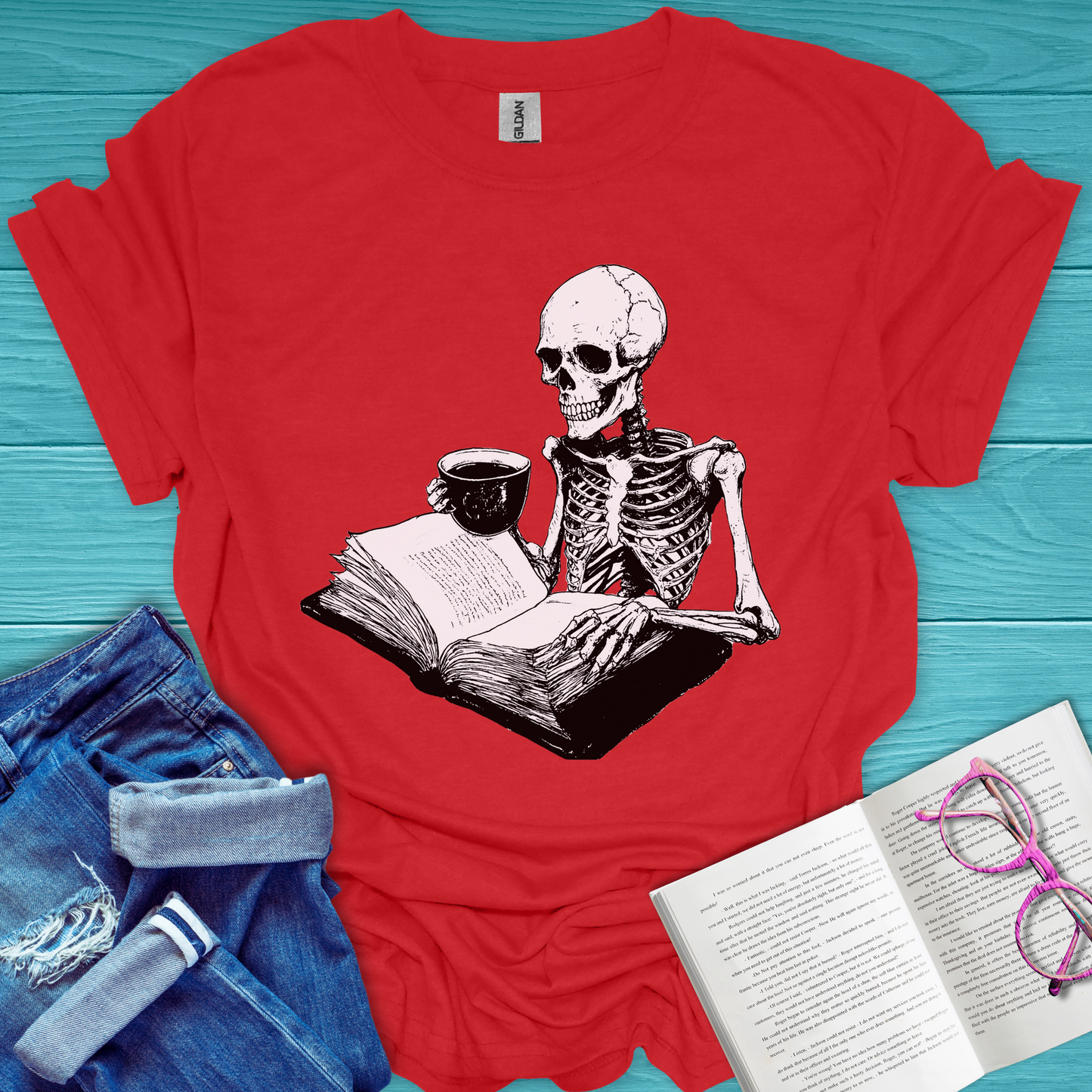 Dead Serious About Reading T-Shirt