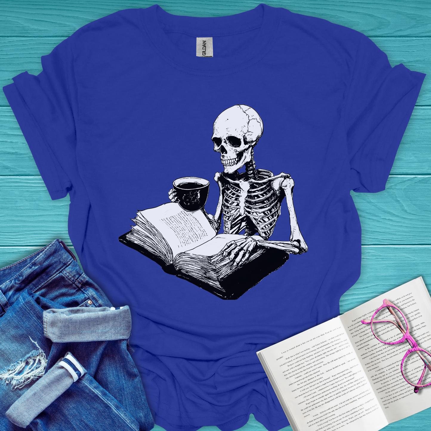 Dead Serious About Reading T-Shirt