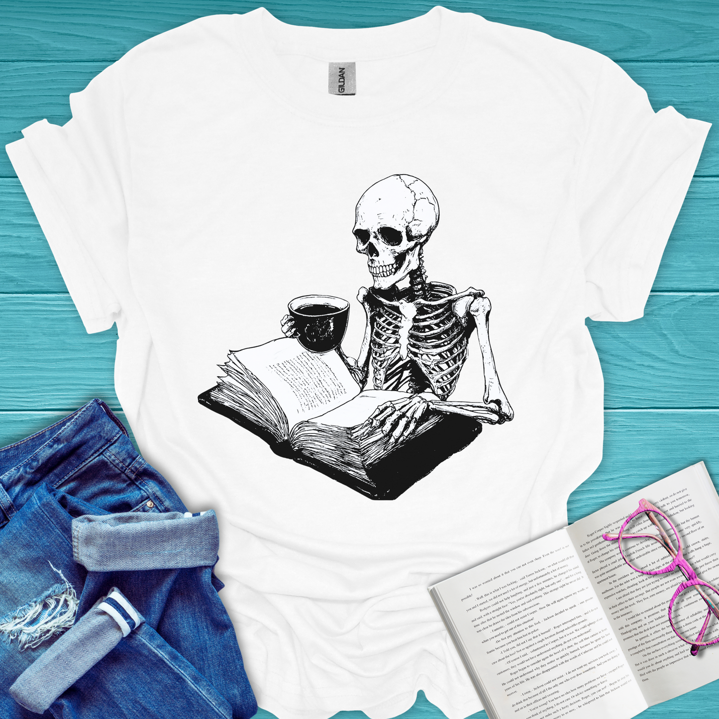 Dead Serious About Reading T-Shirt