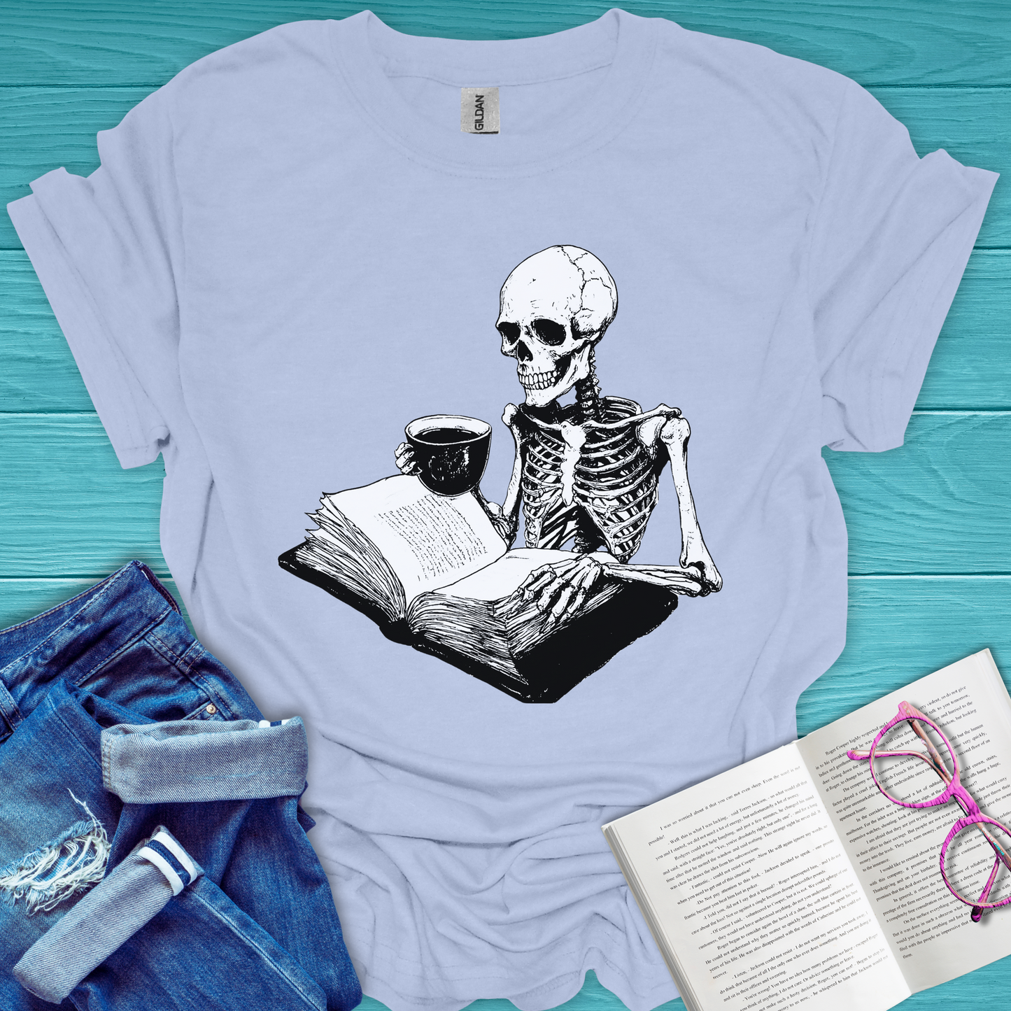 Dead Serious About Reading T-Shirt