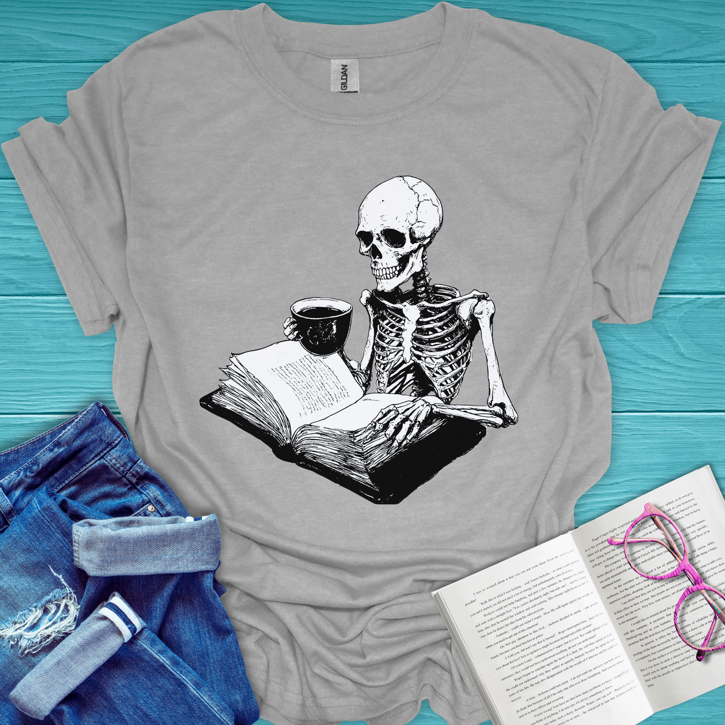 Dead Serious About Reading T-Shirt