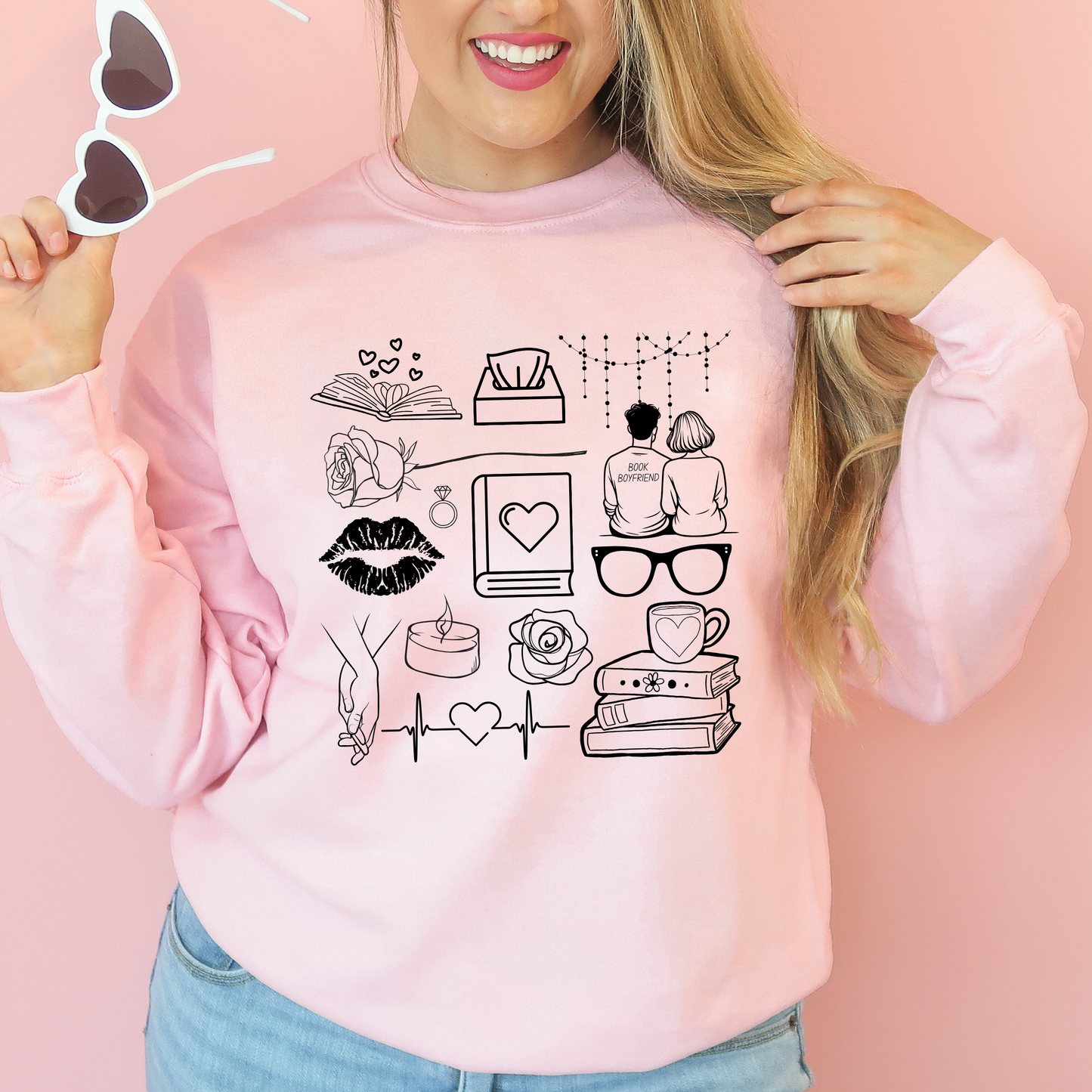 Romance Patchwork Sweatshirt 2025