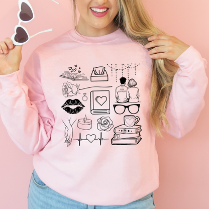 Romance Patchwork Sweatshirt 2025