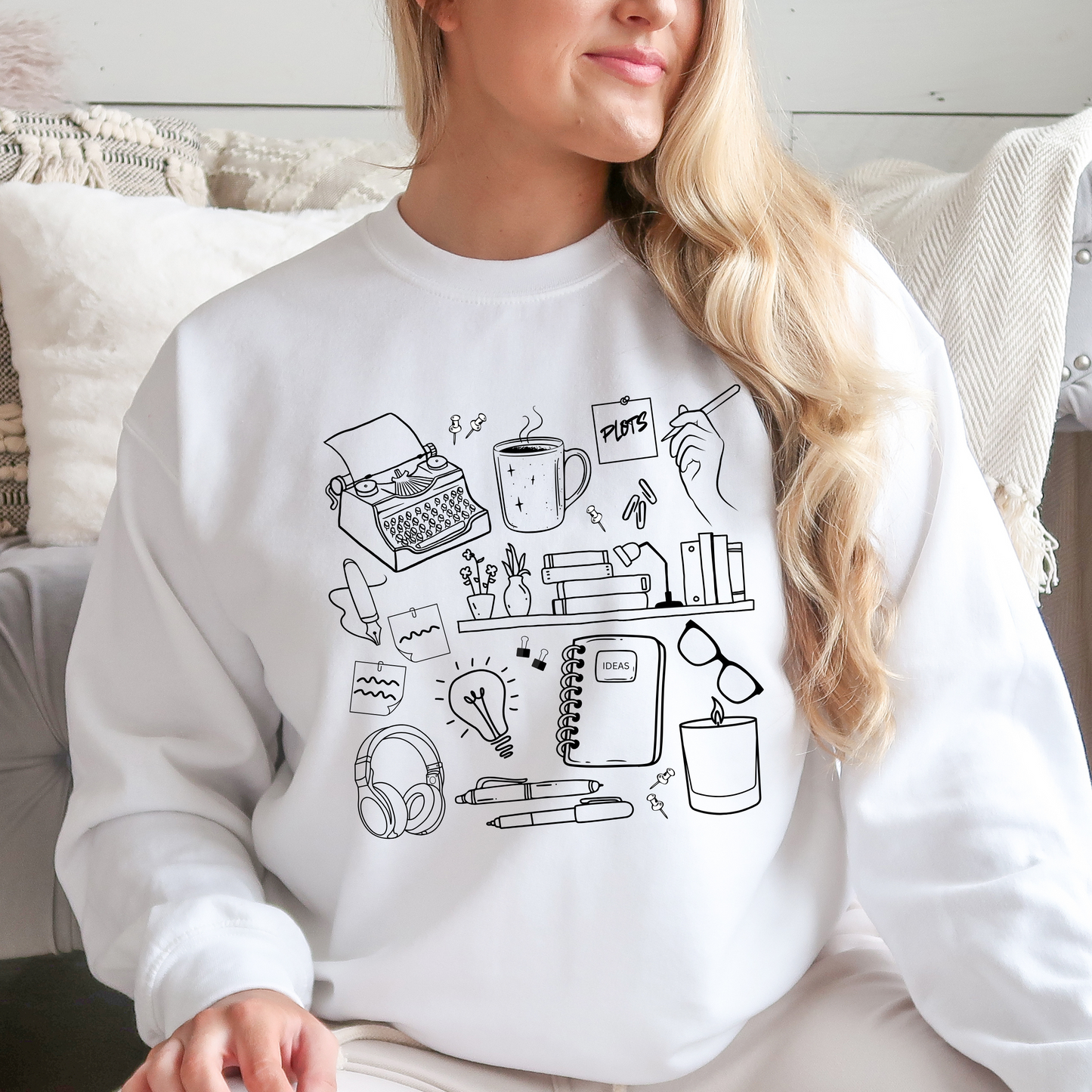 Author Patchwork Sweatshirt 2025