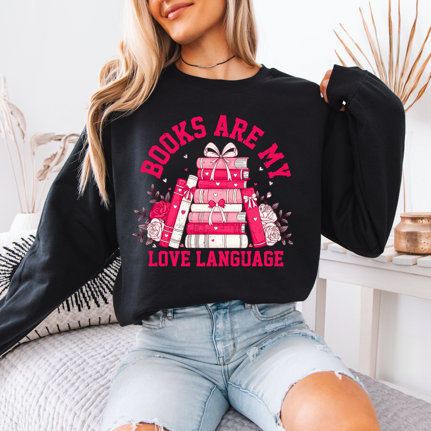 Love Language & Books Sweatshirt