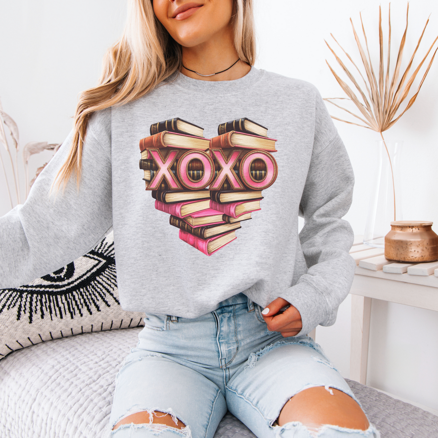 XOXO Books Sweatshirt