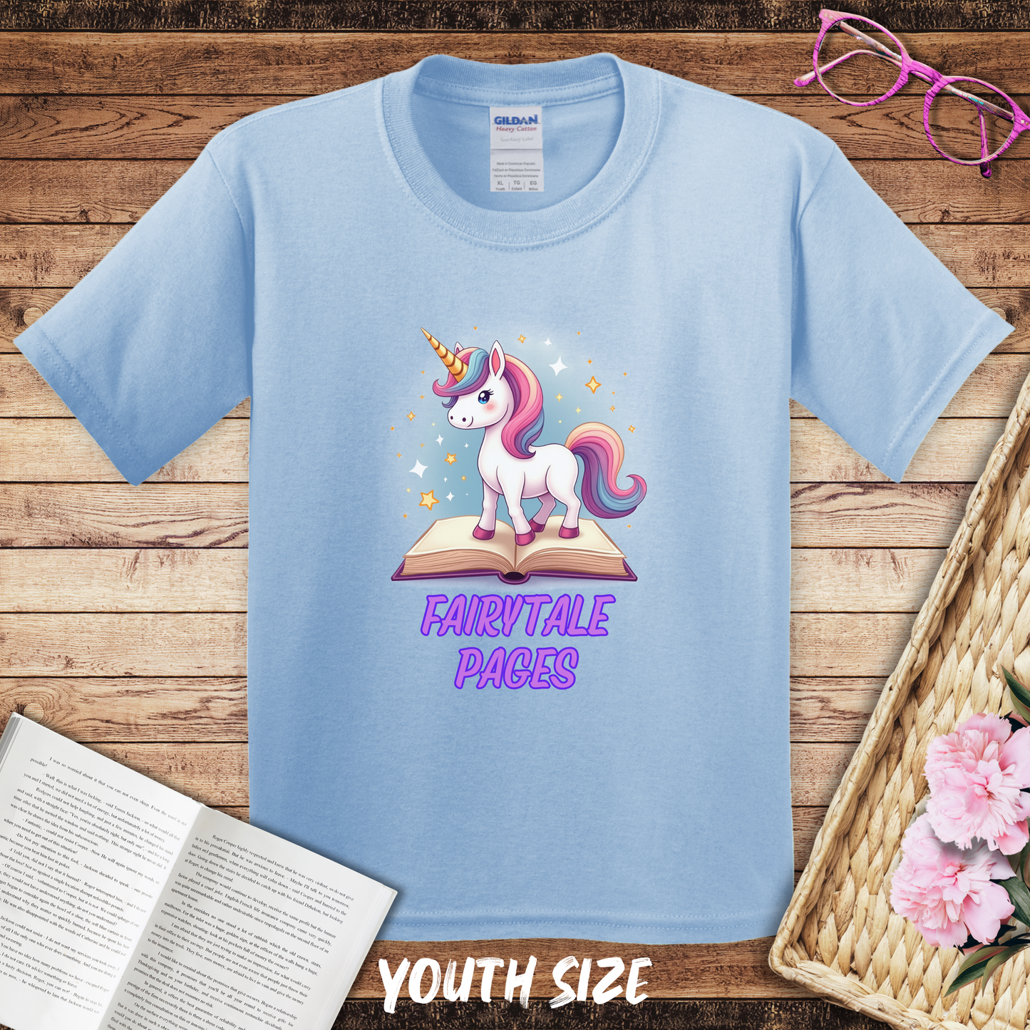 Youth Fairytale Pages T-Shirt