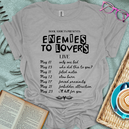 Book Addicts Presents T-Shirt