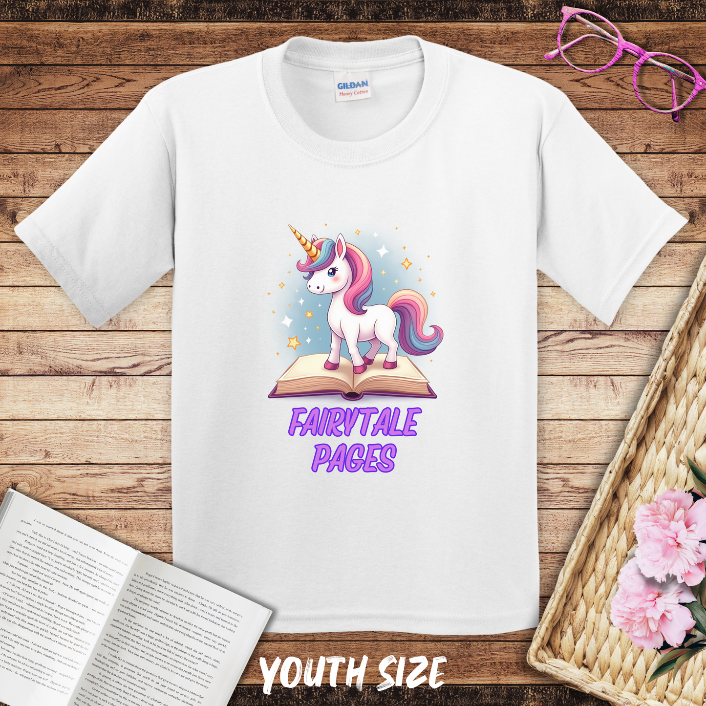 Youth Fairytale Pages T-Shirt