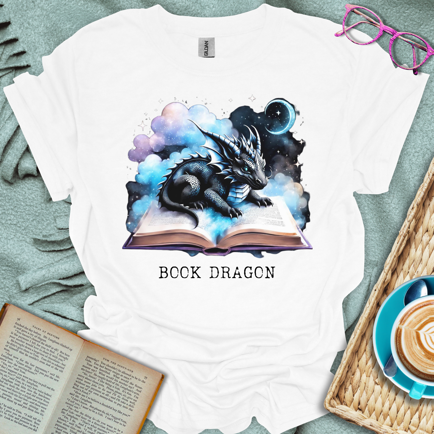 Book Dragon T-Shirt