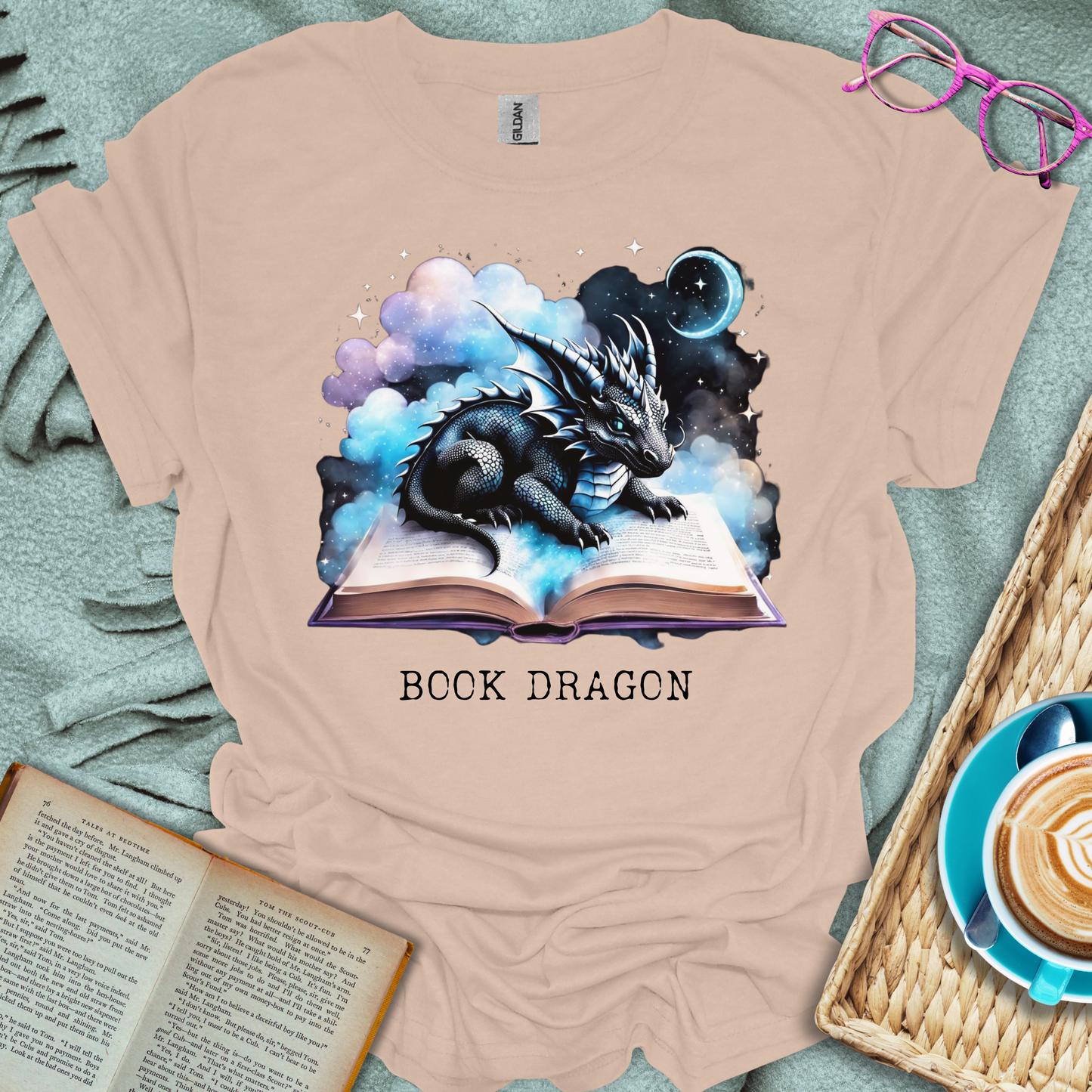 Book Dragon T-Shirt