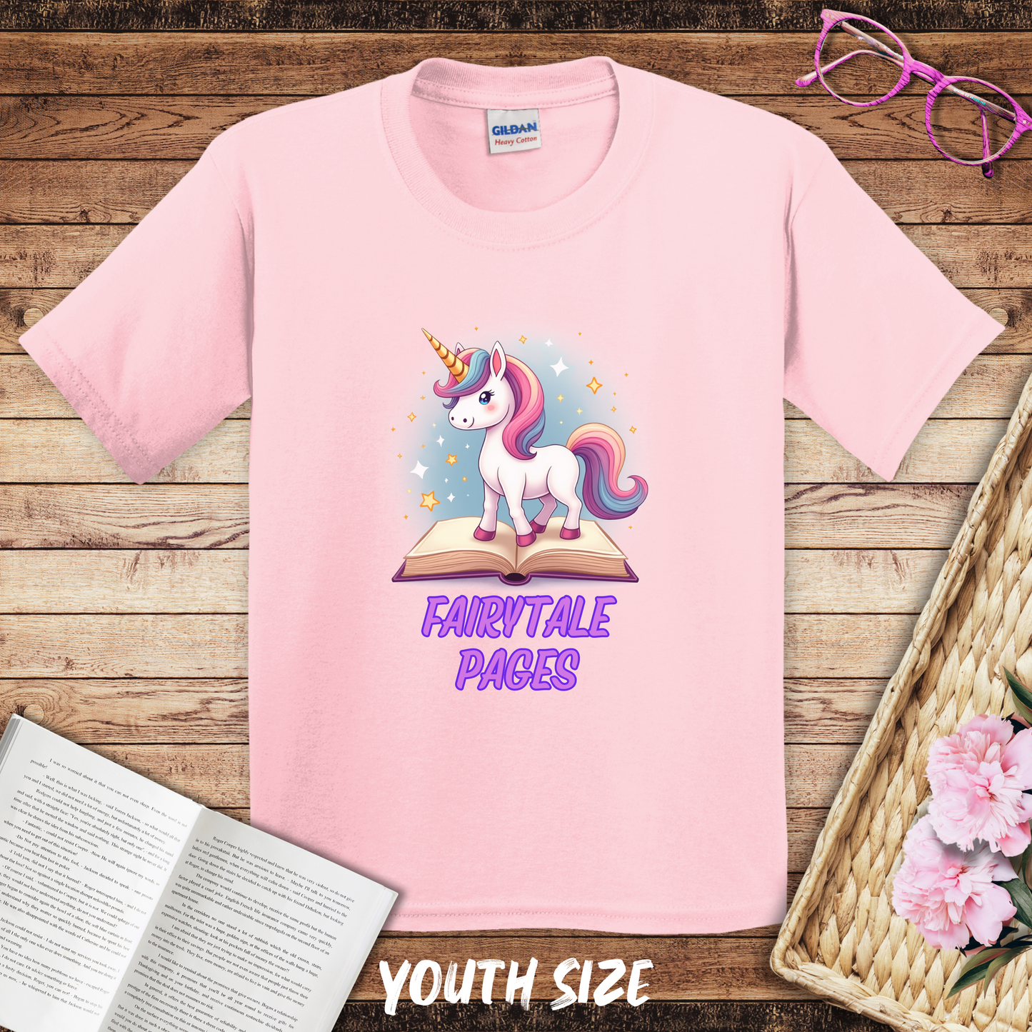 Youth Fairytale Pages T-Shirt