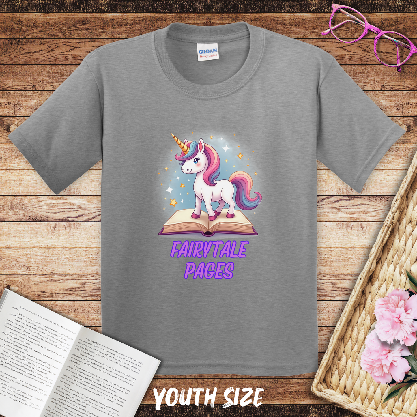 Youth Fairytale Pages T-Shirt