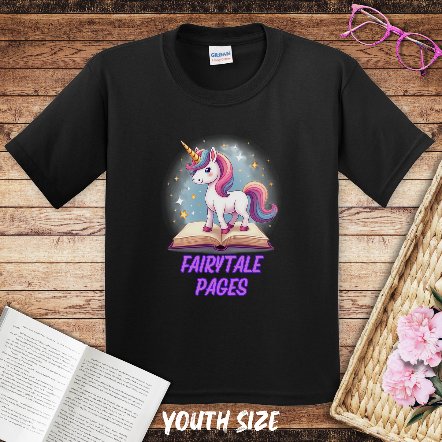 Youth Fairytale Pages T-Shirt