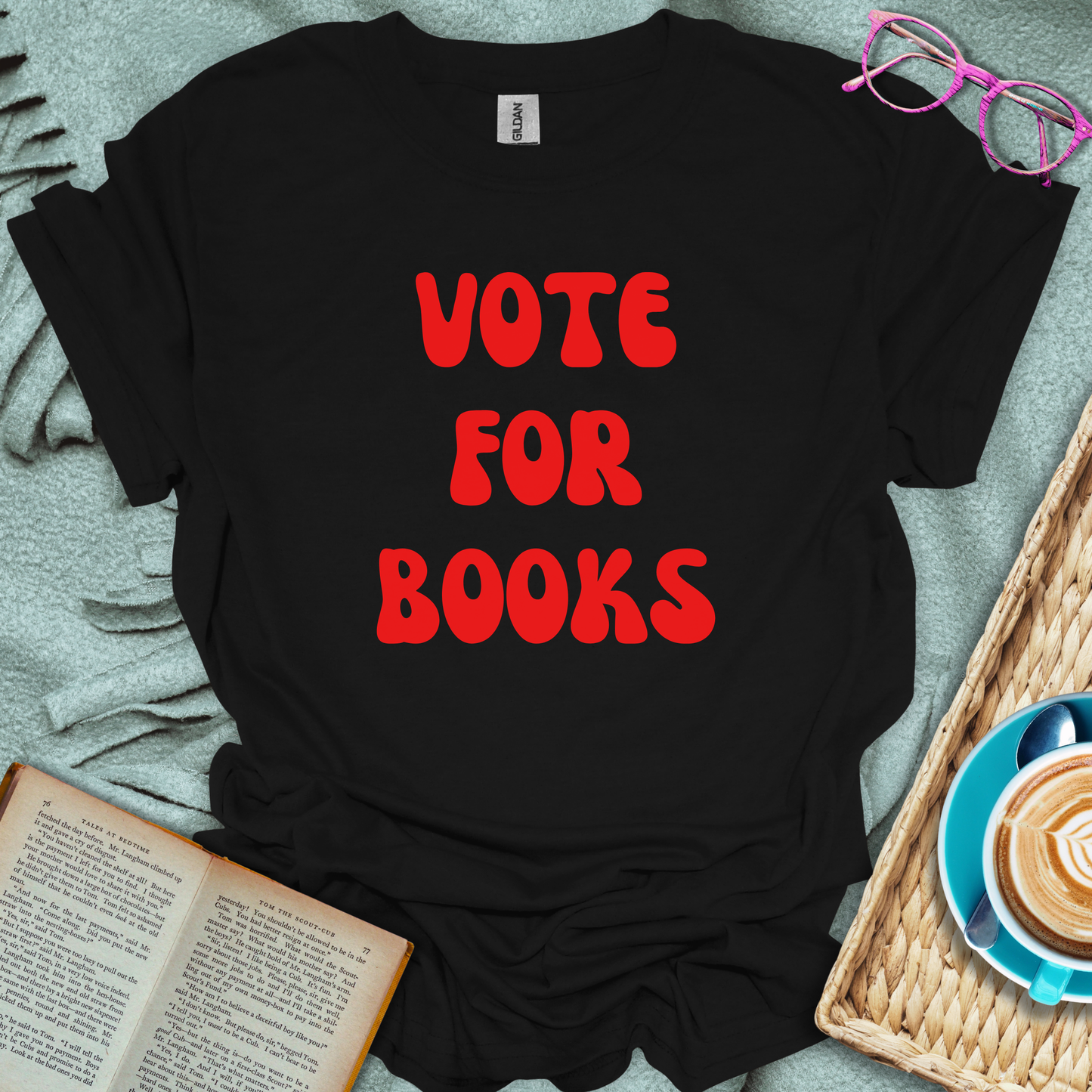 Vote For Books T-Shirt