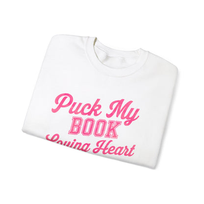 Puck My Book Sweatshirt 2025