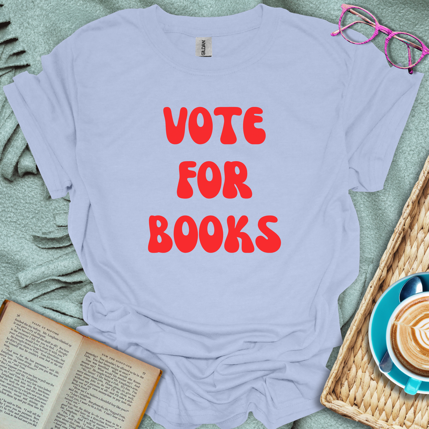 Vote For Books T-Shirt