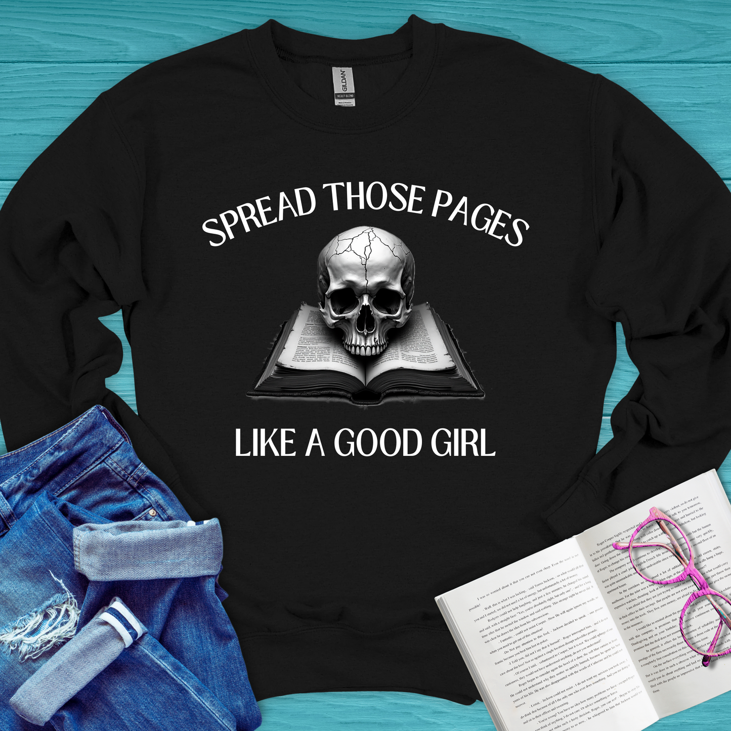 Spread Those Pages Sweatshirt