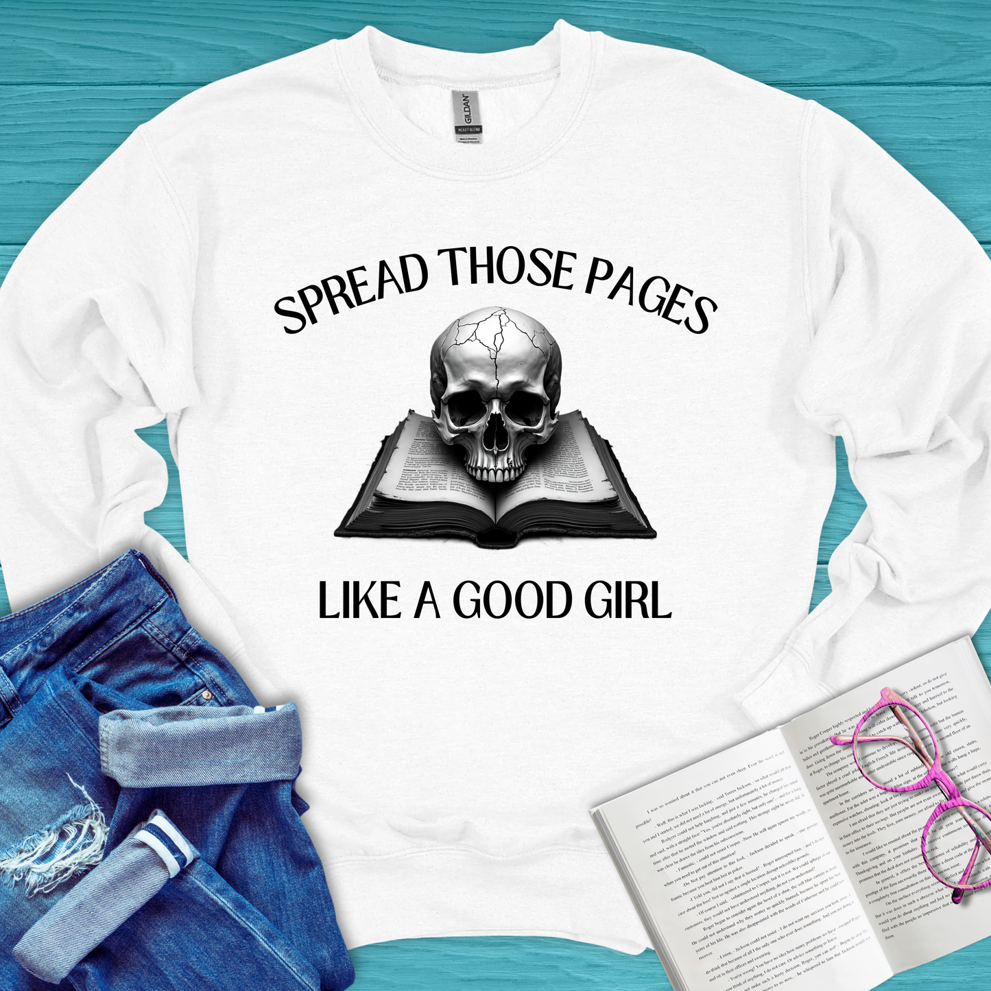 Spread Those Pages Sweatshirt