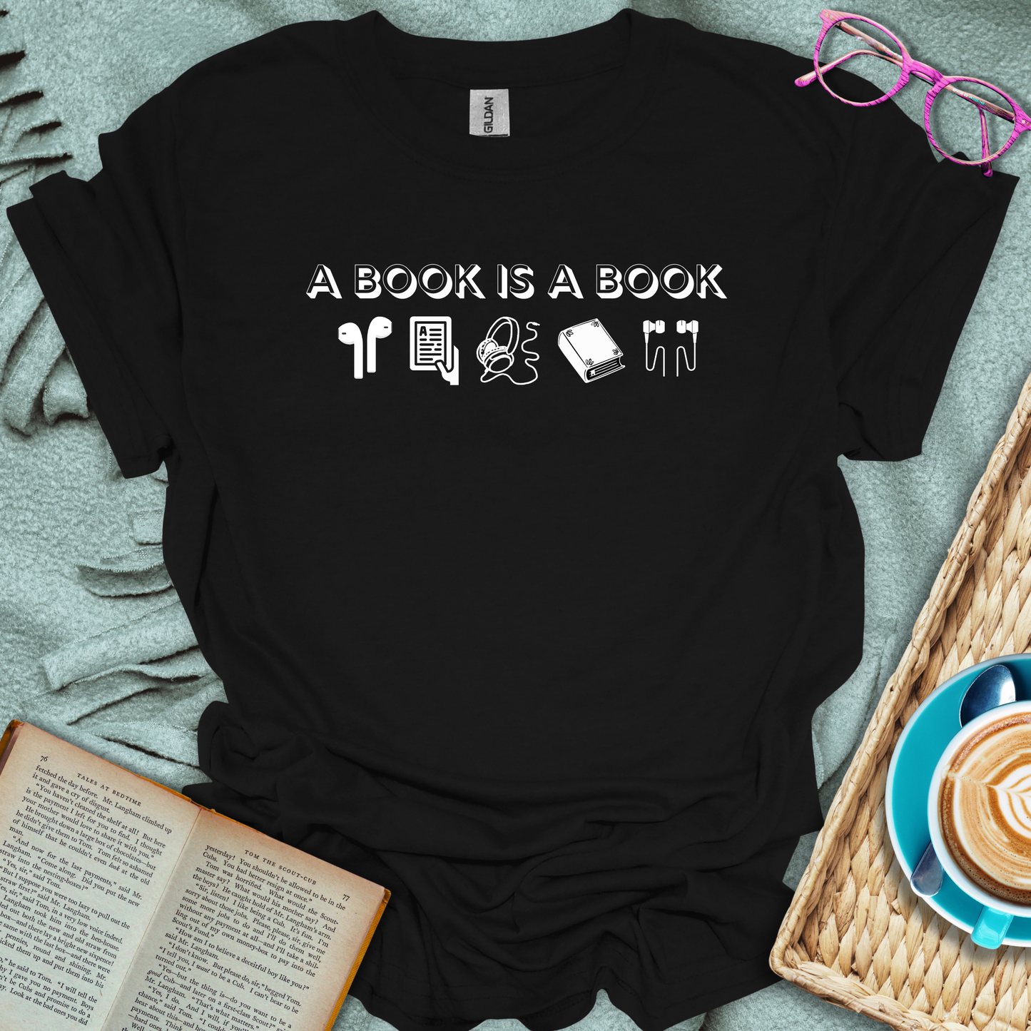 A Book Is A Book T-Shirt