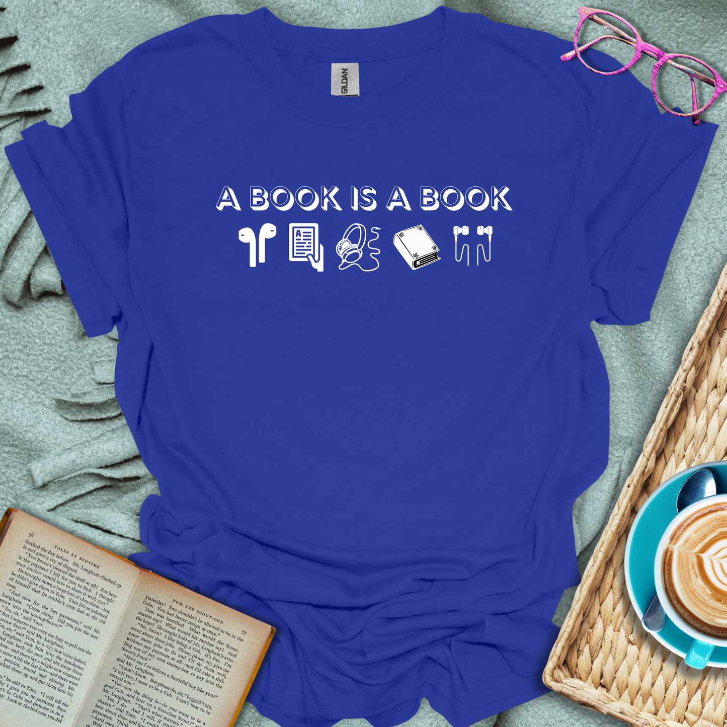 A Book Is A Book T-Shirt