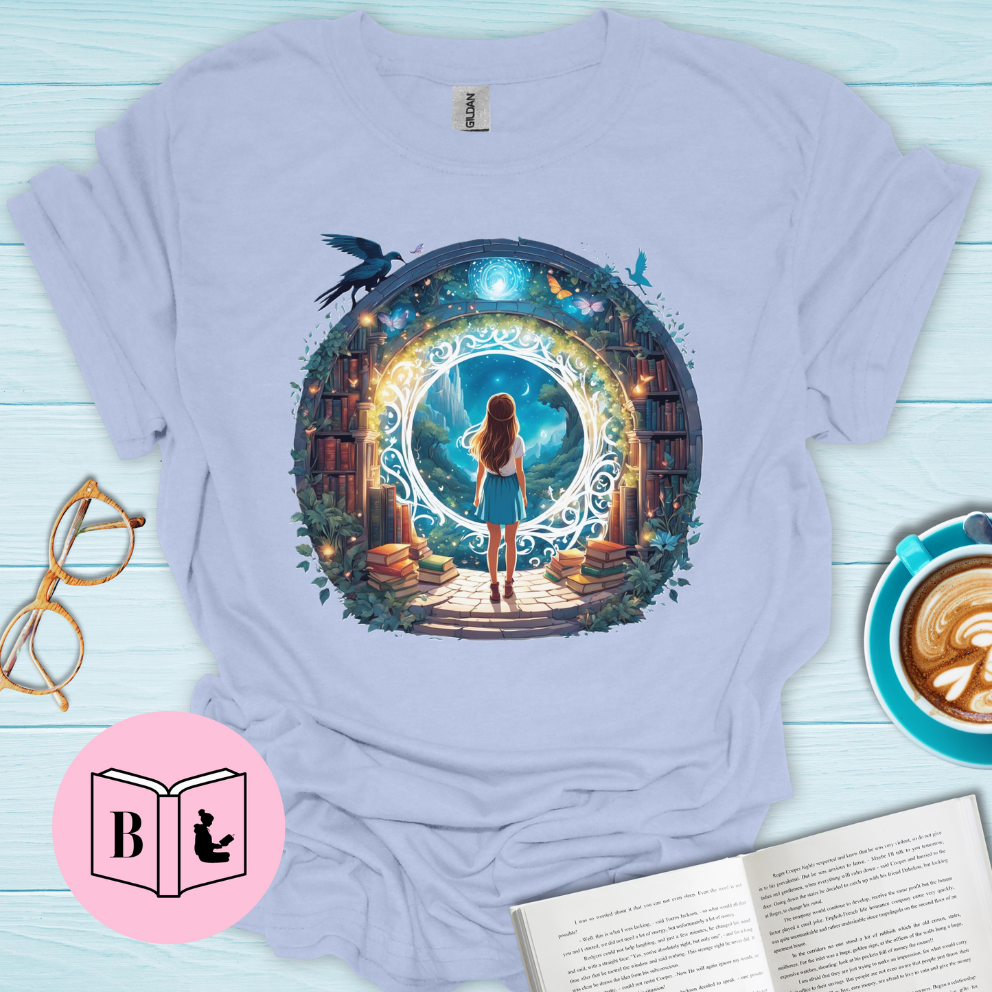 Library Doorway T-Shirt