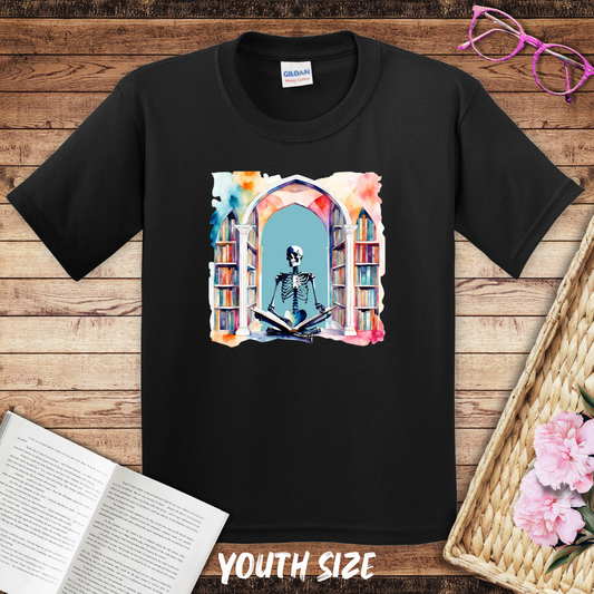 Youth Die In A Library T-Shirt